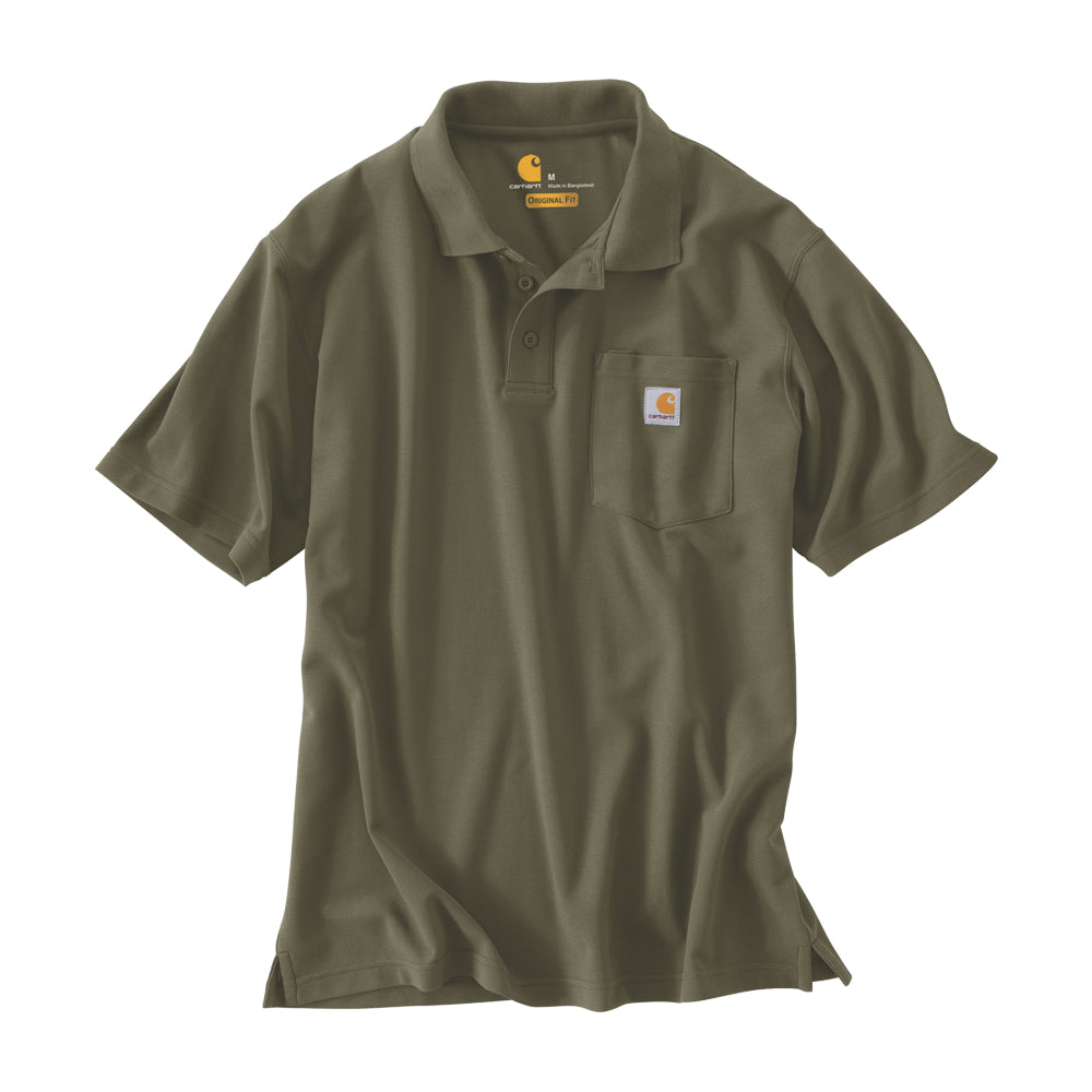 Carhartt Men's Contractor Short Sleeve Pocket Polo