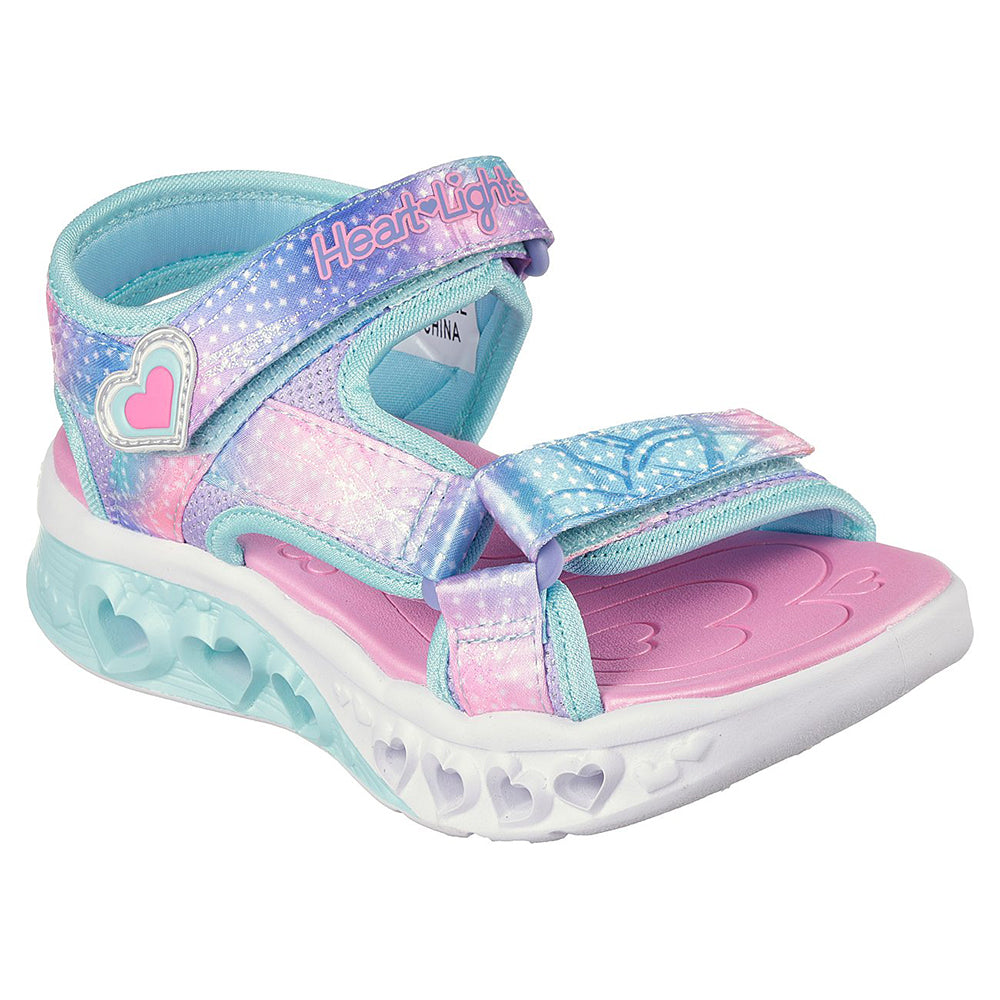 Skechers Girls Flutter Hearts Sandals - 303105L-TQMT