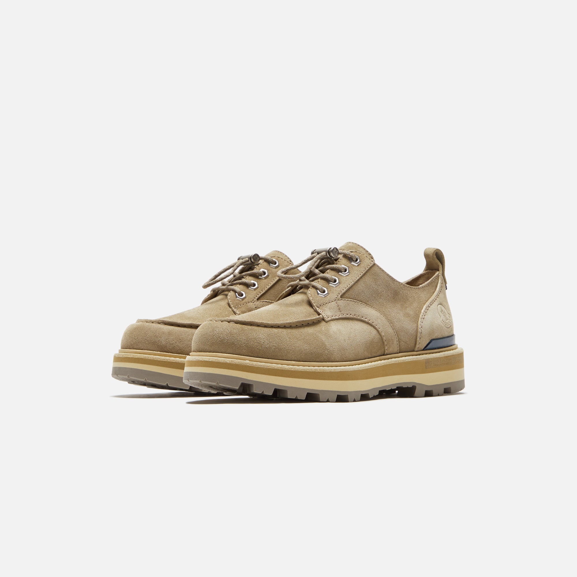 Moncler Peka City Derby Shoes - Tan