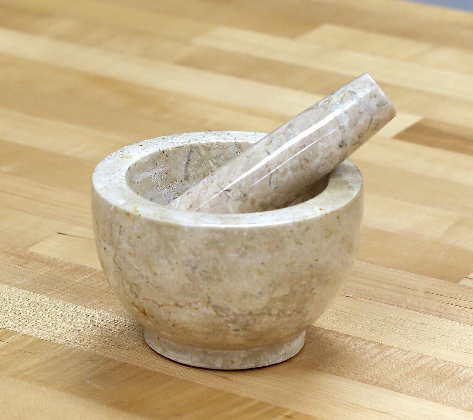 Cilio by Frieling 4 inch Marble Mortar and Pestle