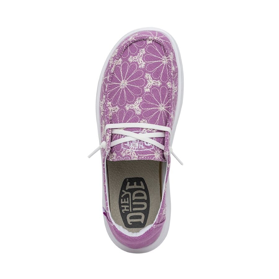 Wendy Rise Eyelet - Violet