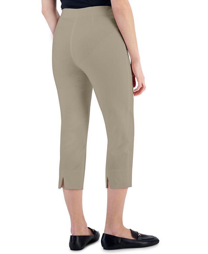 Petite Pull-On Capri Pants， Created for Macy's
