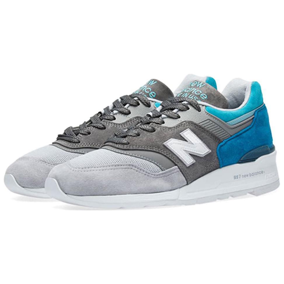 New Balance 997 Made in the USA 'Grey Turquoise' M997CA