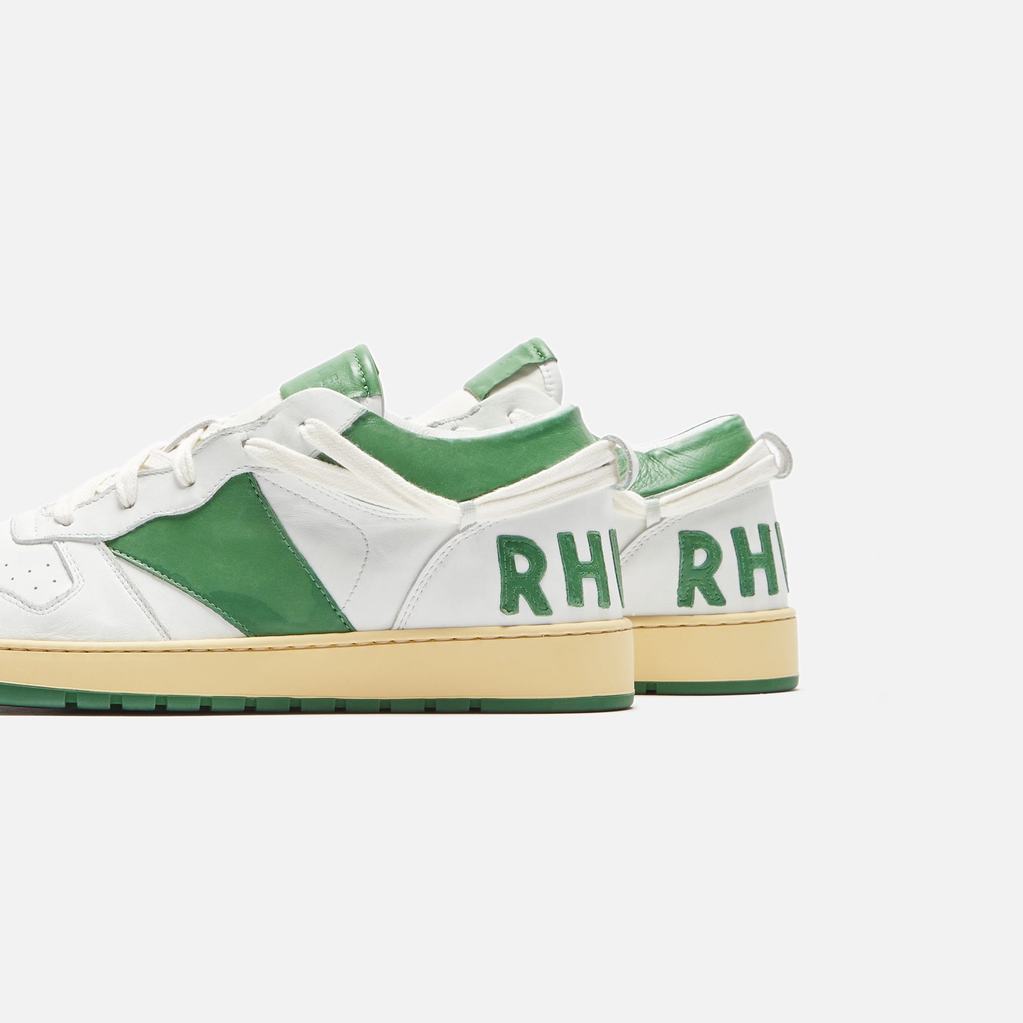 Rhude Rhecess Low - White / Hunter Green