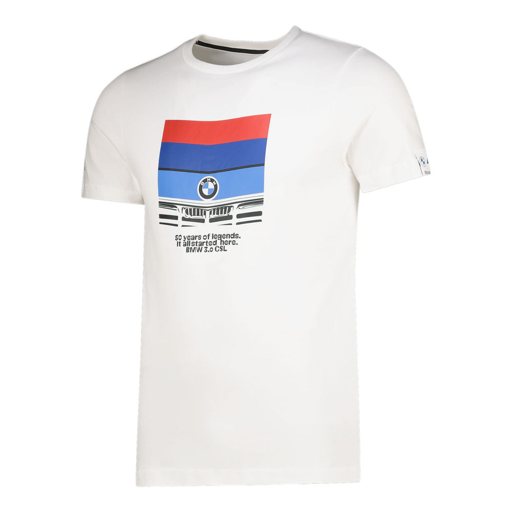 Bmw Mms Vintage Car Graphic Crew Neck Short Sleeve T-Shirt