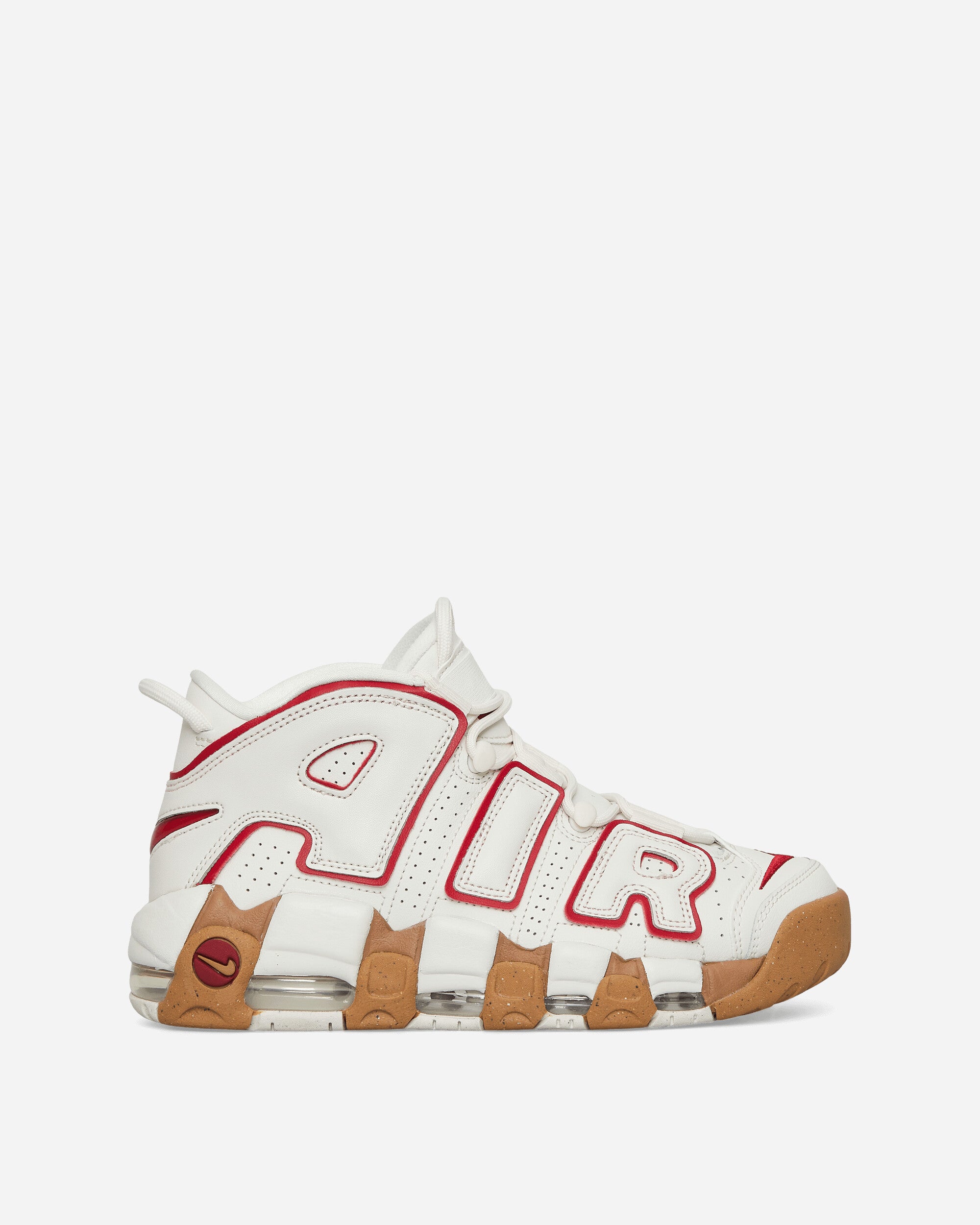 WMNS Air More Uptempo Sneakers Phantom / Gym Red