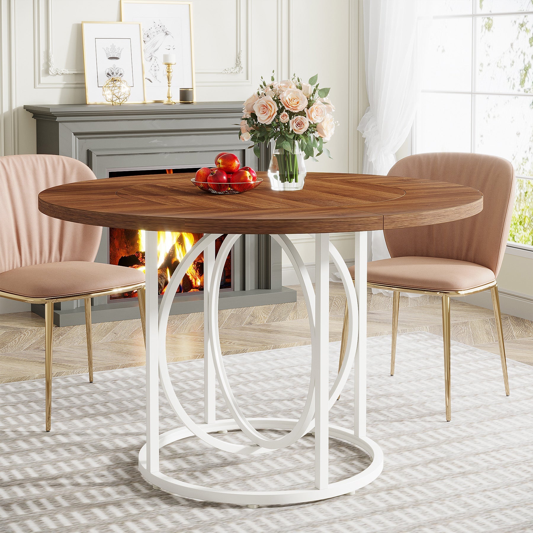 Round Dining Table, 47