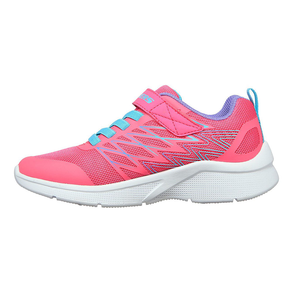 Skechers Girls Microspec Shoes - 302468L-HTPK