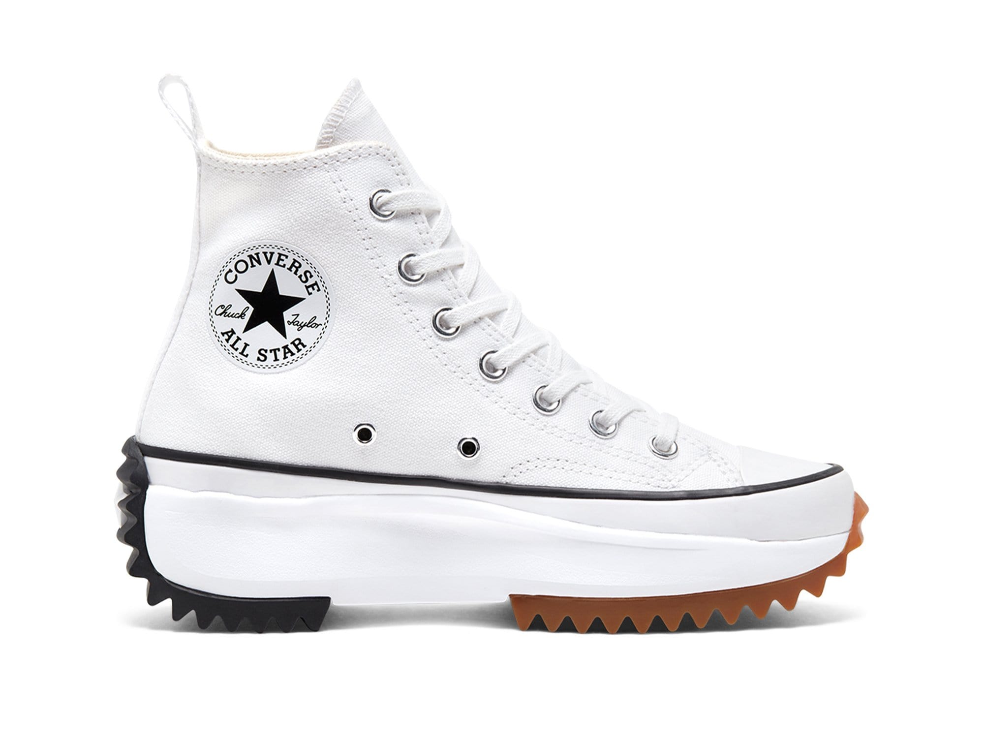 Converse Run Star Hike Plataforma Womens Blanco