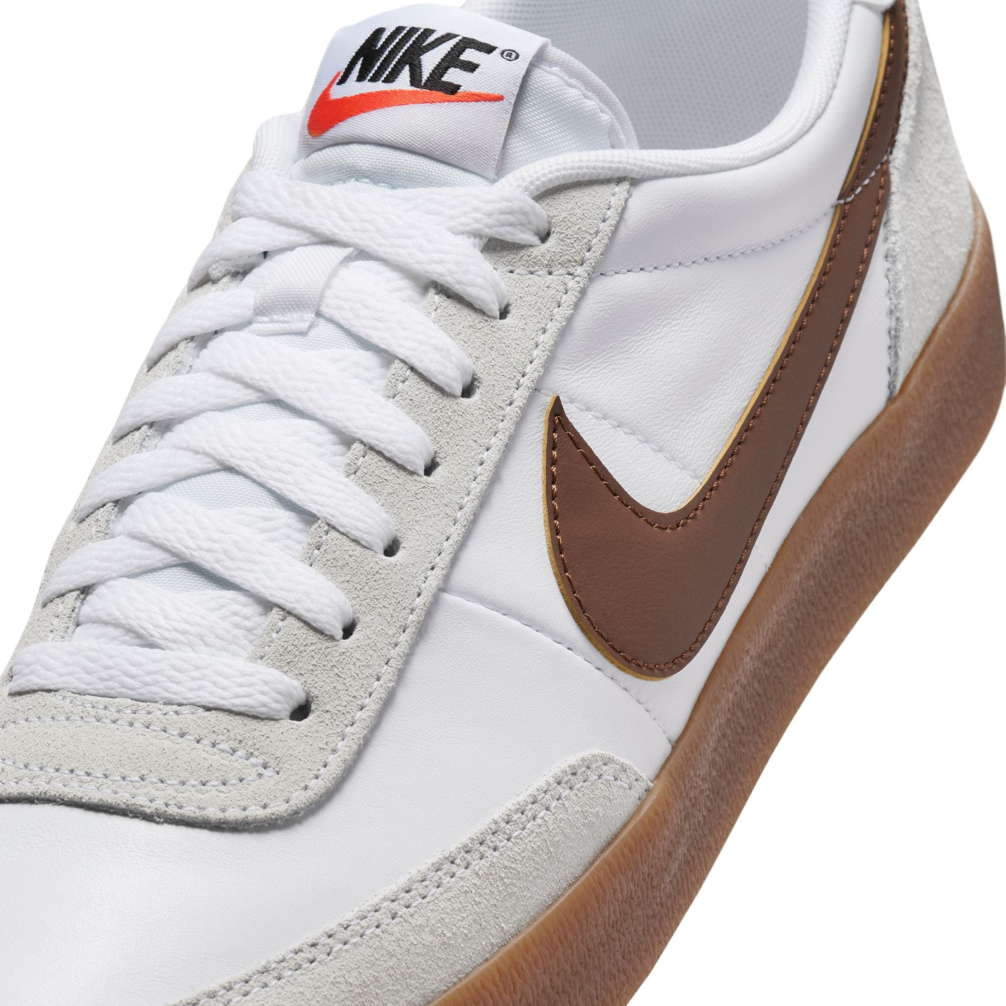 Nike Killshot 2 Leather White Cacao Wow Gum Med Brown Black 432997-130