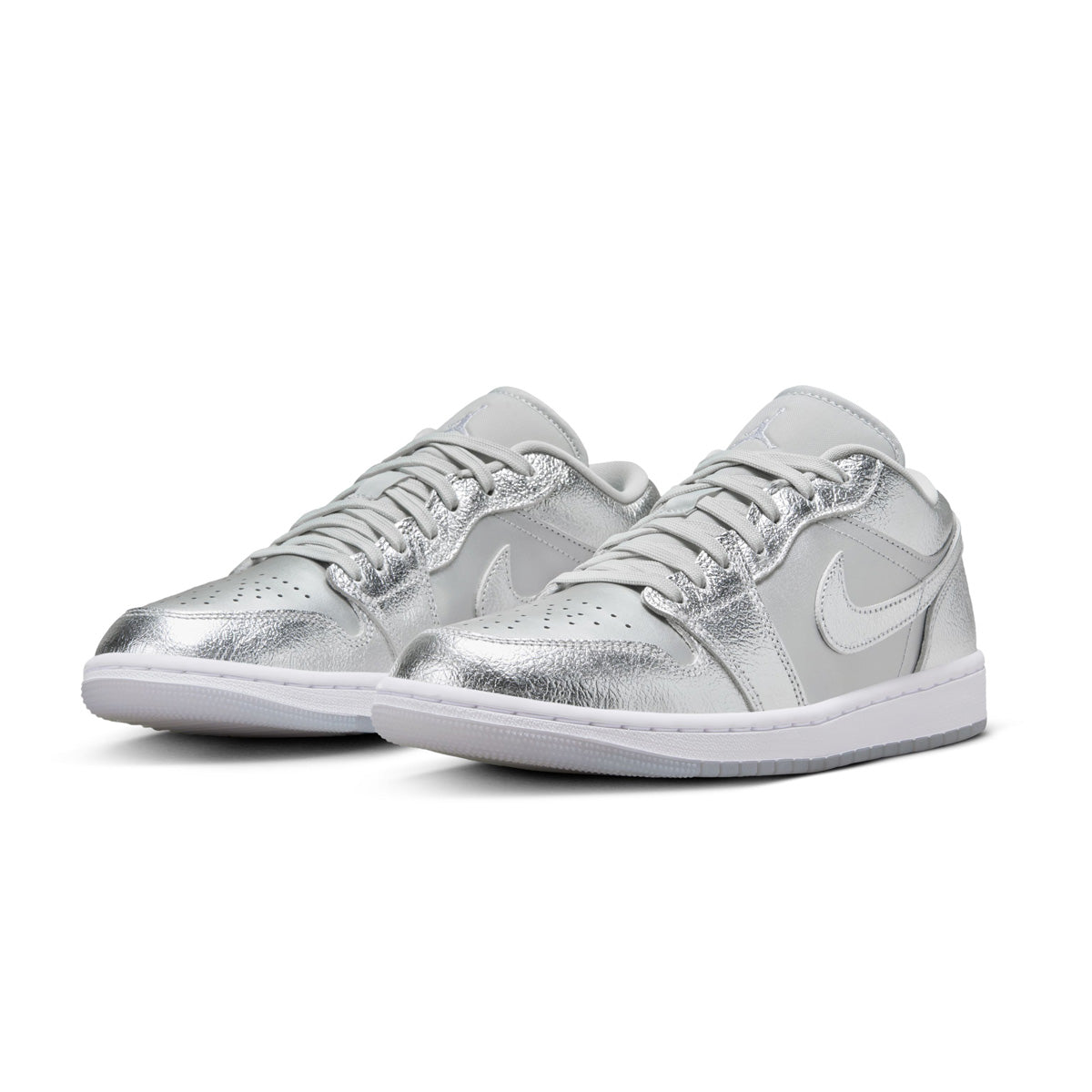 Wmns Air Jordan 1 Low SE 'Metallic Silver'