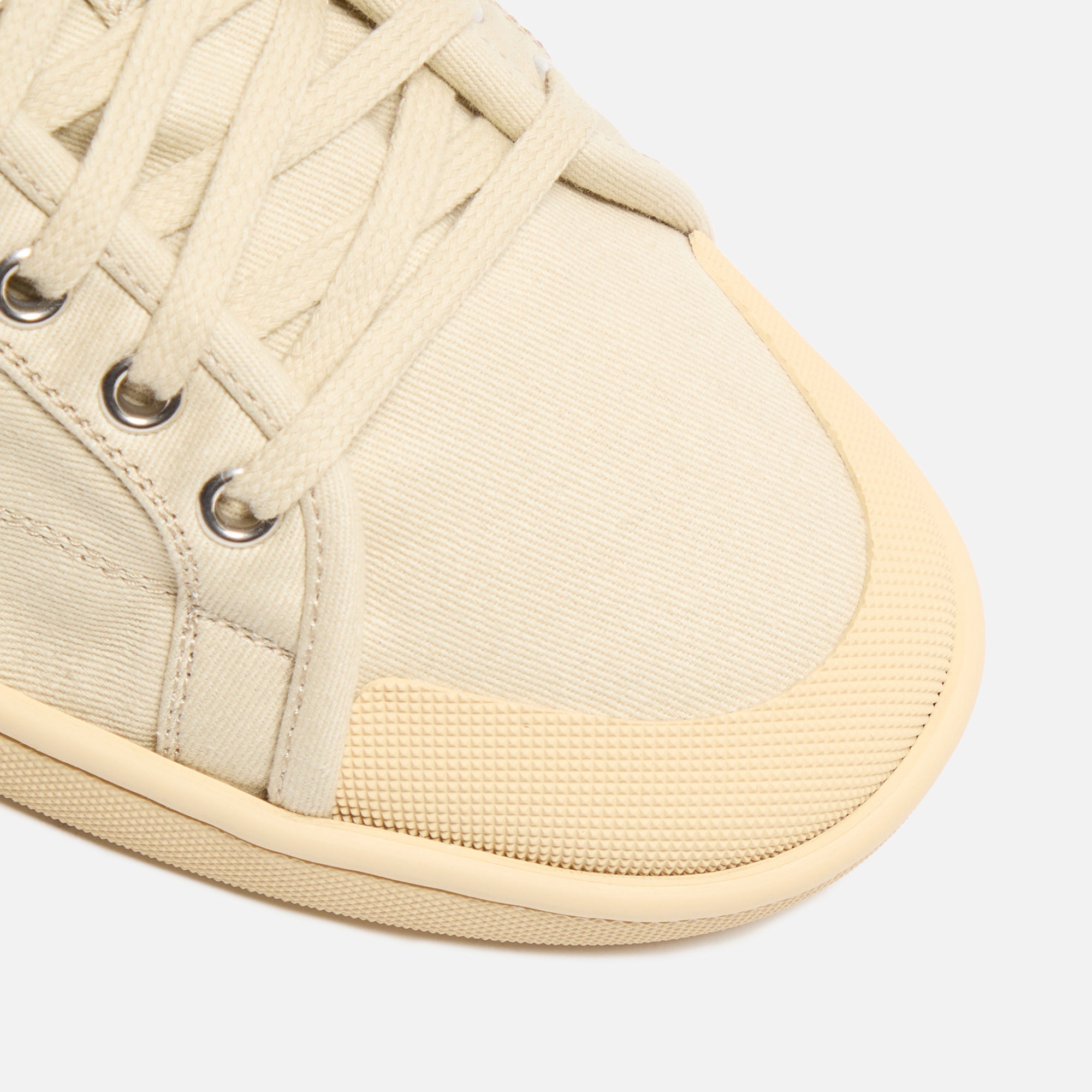 Saint Laurent SL39 Mid Top Sneaker - Beige