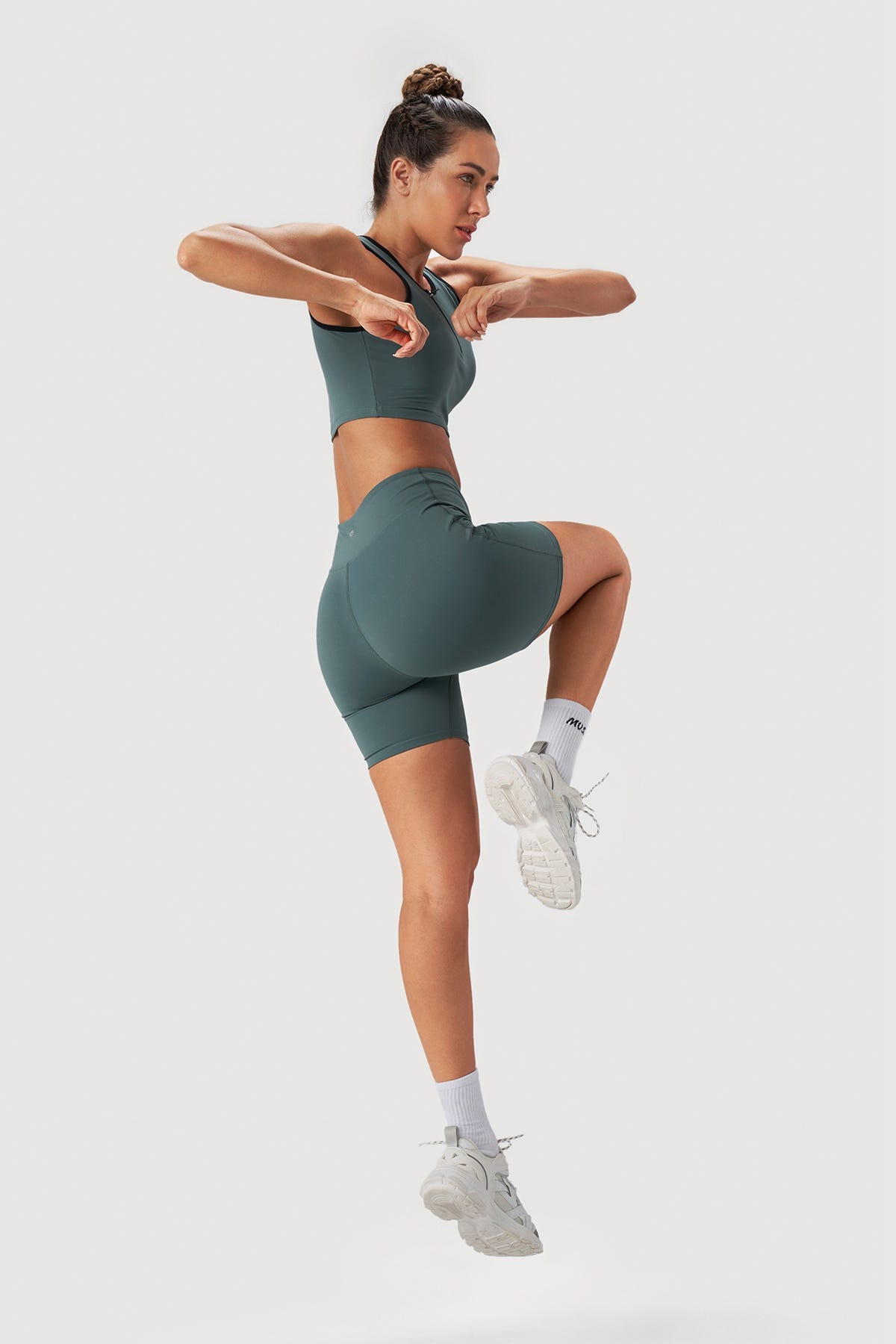Jungle Camel Toe Proof Biker Shorts