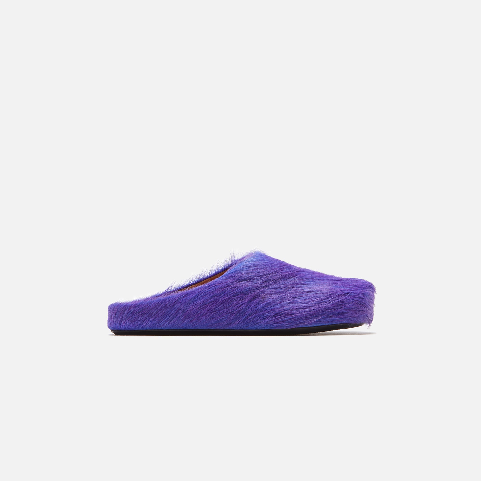 Marni Fussett Sabot Long Hair Calf - Light Violet