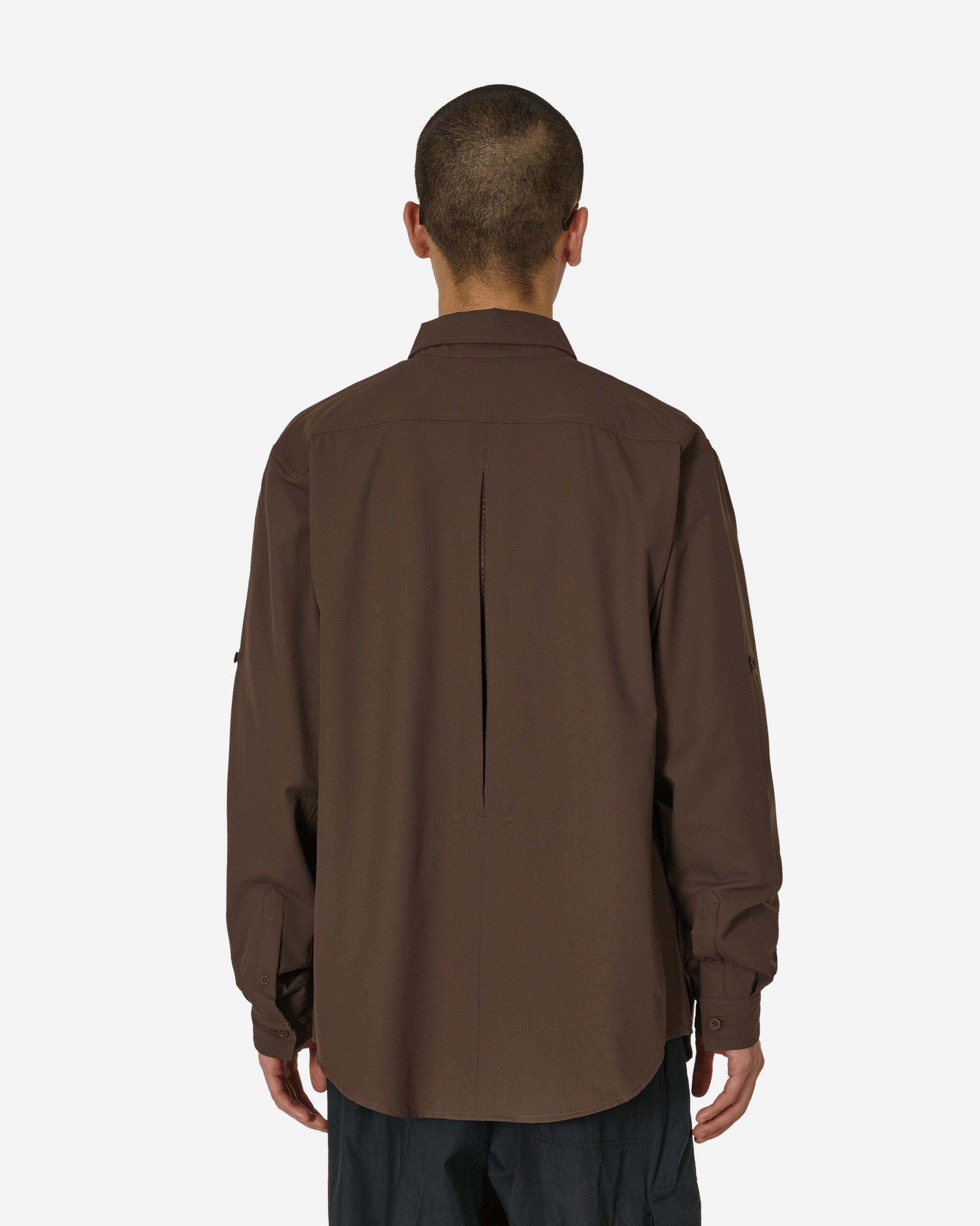 ACG Dri-FIT UV 'Devastation Trail' Longsleeve Shirt Baroque Brown