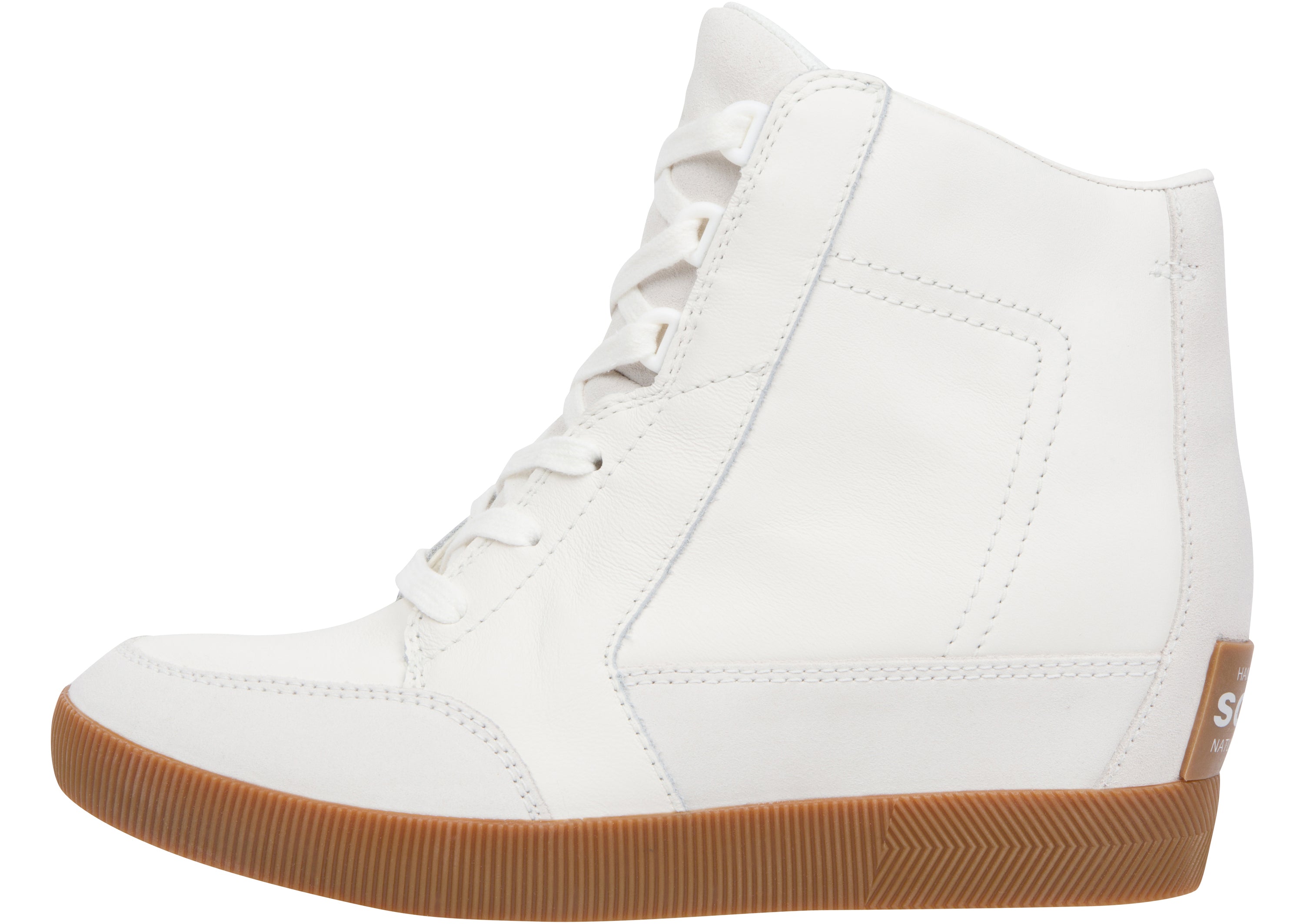 Sorel Womens Out N About Wedge Sea Salt Gum 2