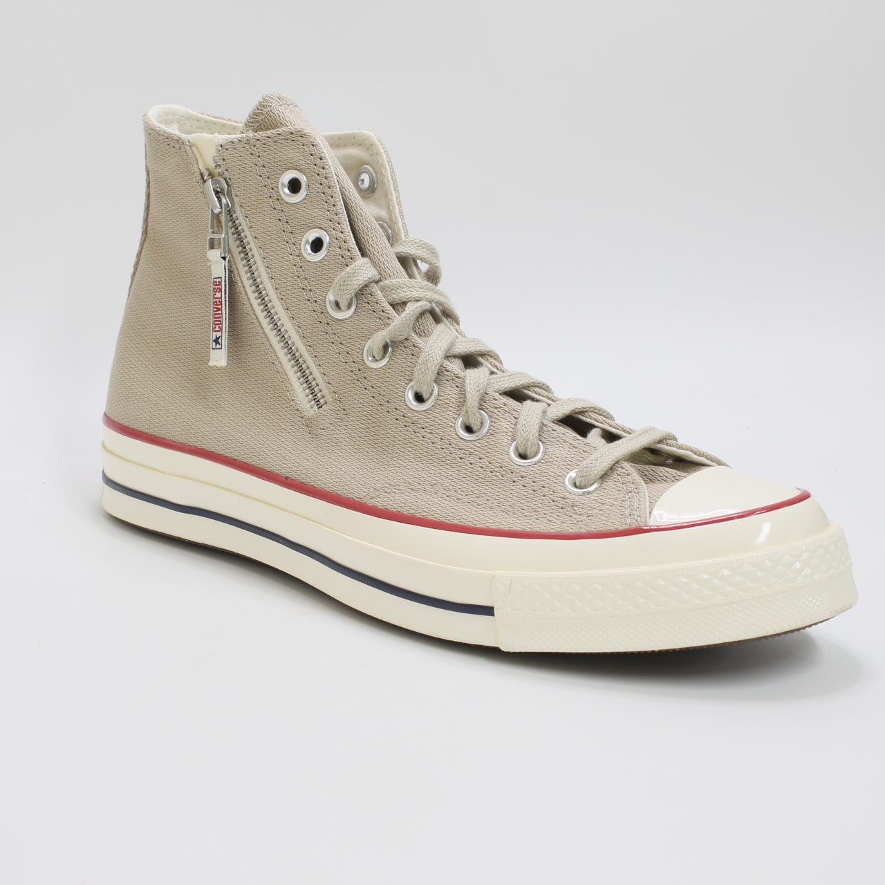 Womens Converse Chuck 70 Side Zip Papyrus Papyrus Egret