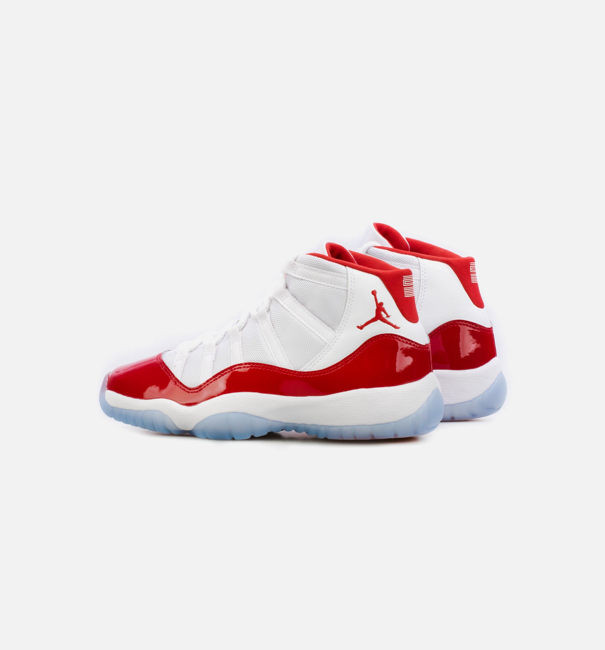 Air Jordan 11 Retro Cherry Grade School Lifestyle Shoe - White/Red Limit One Per Customer