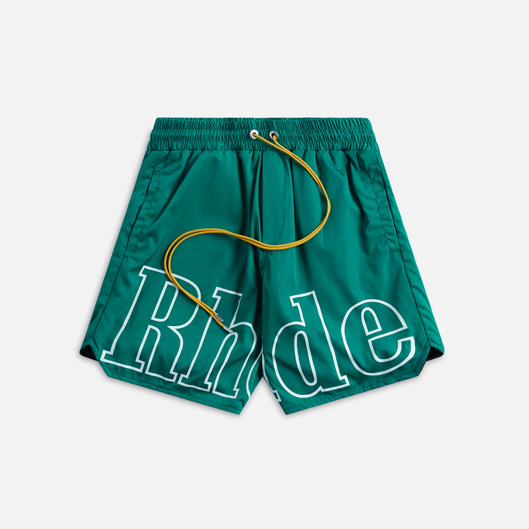 Rhude Logo Track Short - Green