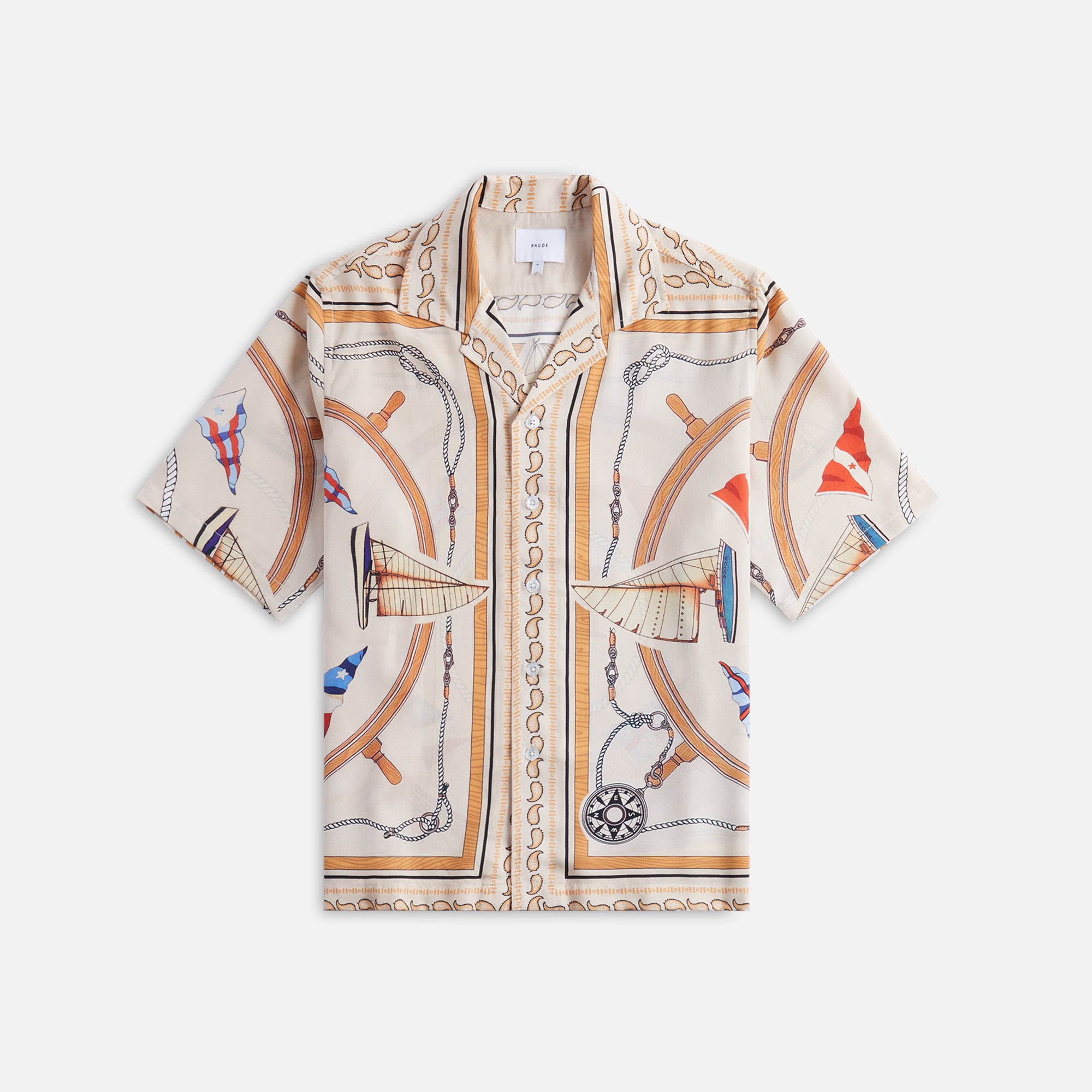 Rhude Nautica Silk Shirt - Multi