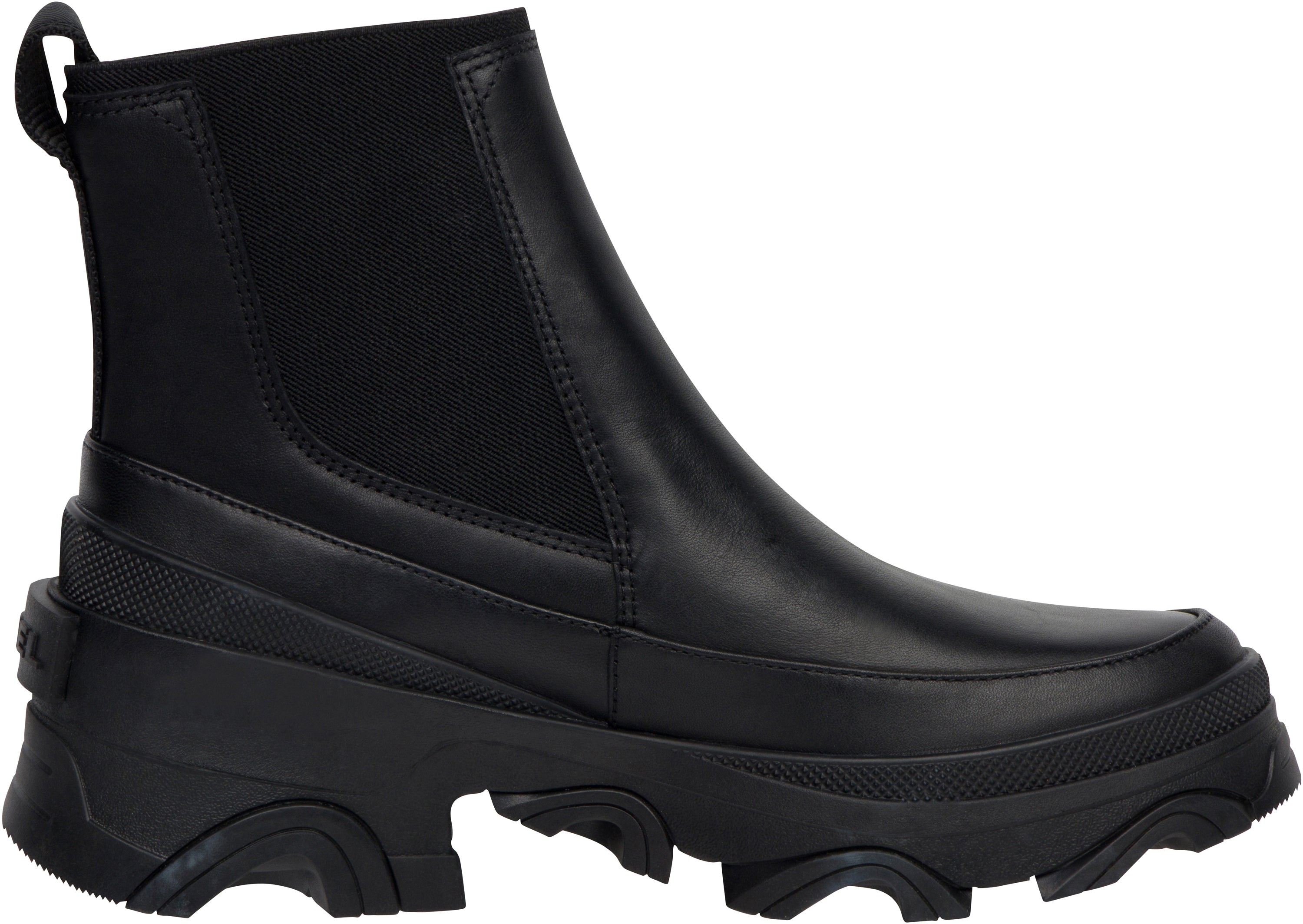 Sorel Womens Brex Boot Chelsea WP Black Black