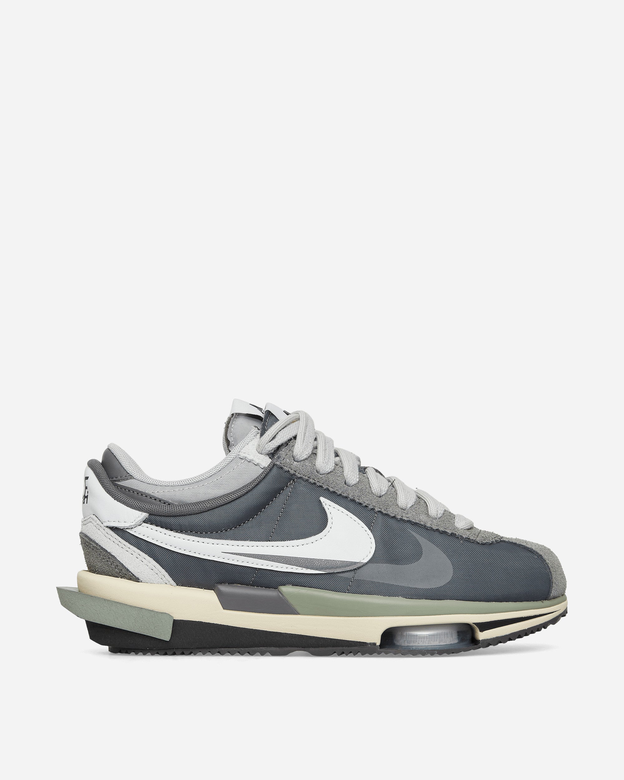 sacai Zoom Cortez Sneakers Grey