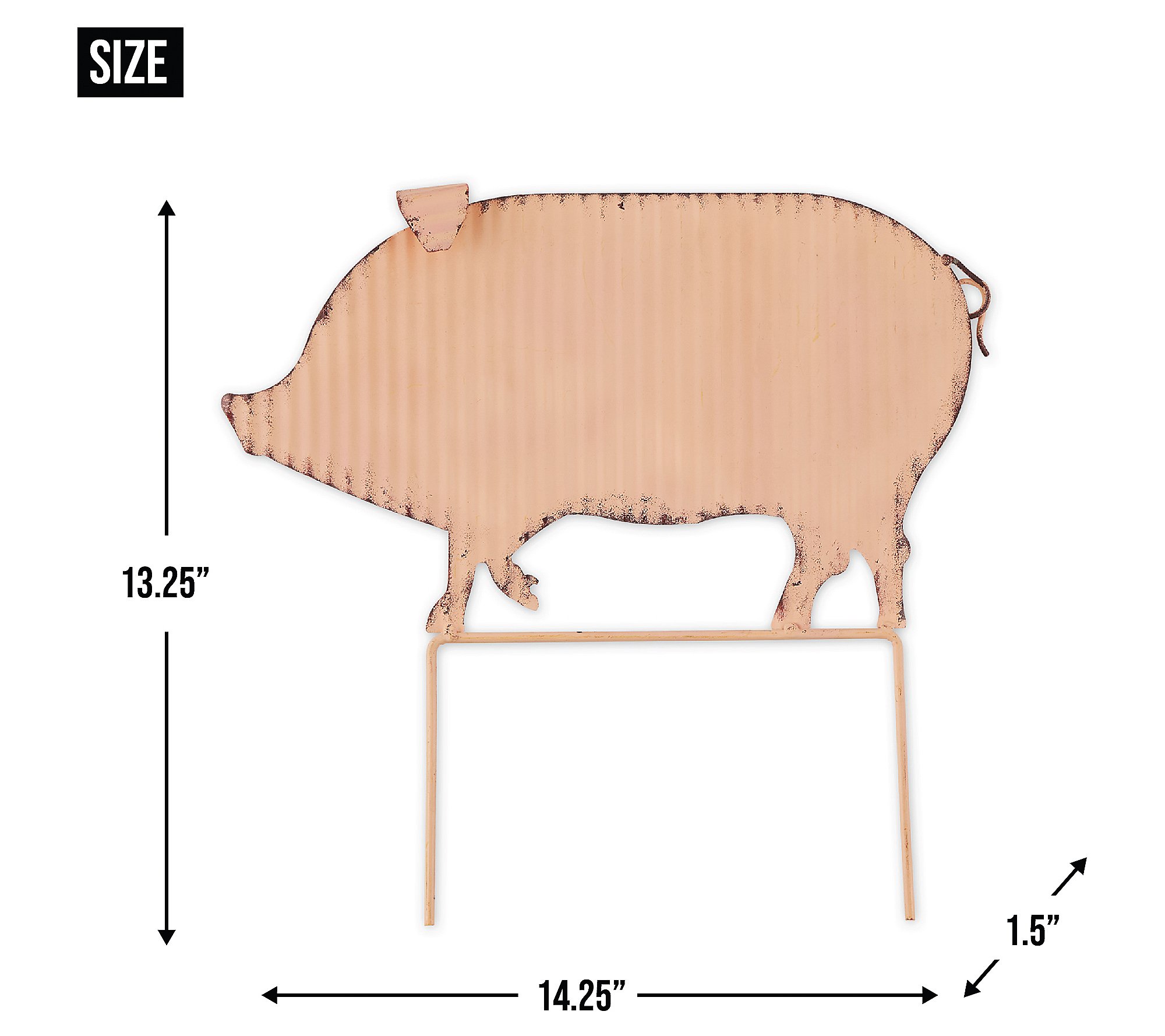 Design Imports Pig Garden Stake