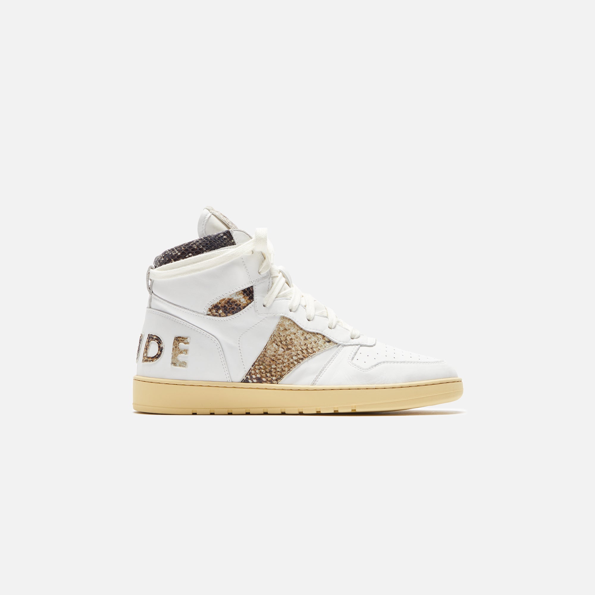 Rhude Rhecess High - White / Snake