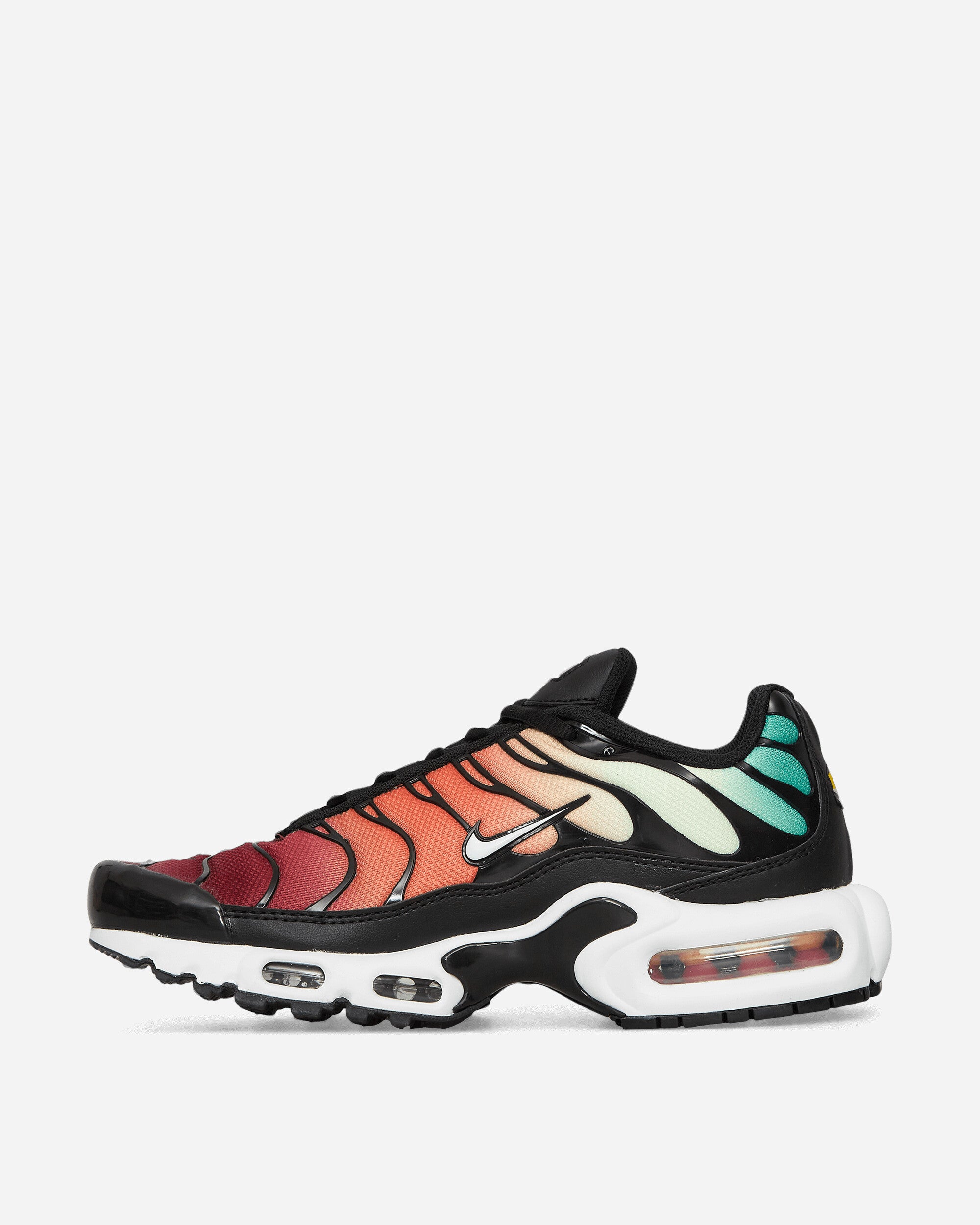 WMNS Air Max Plus Sneakers Black / Viotech / Team Red