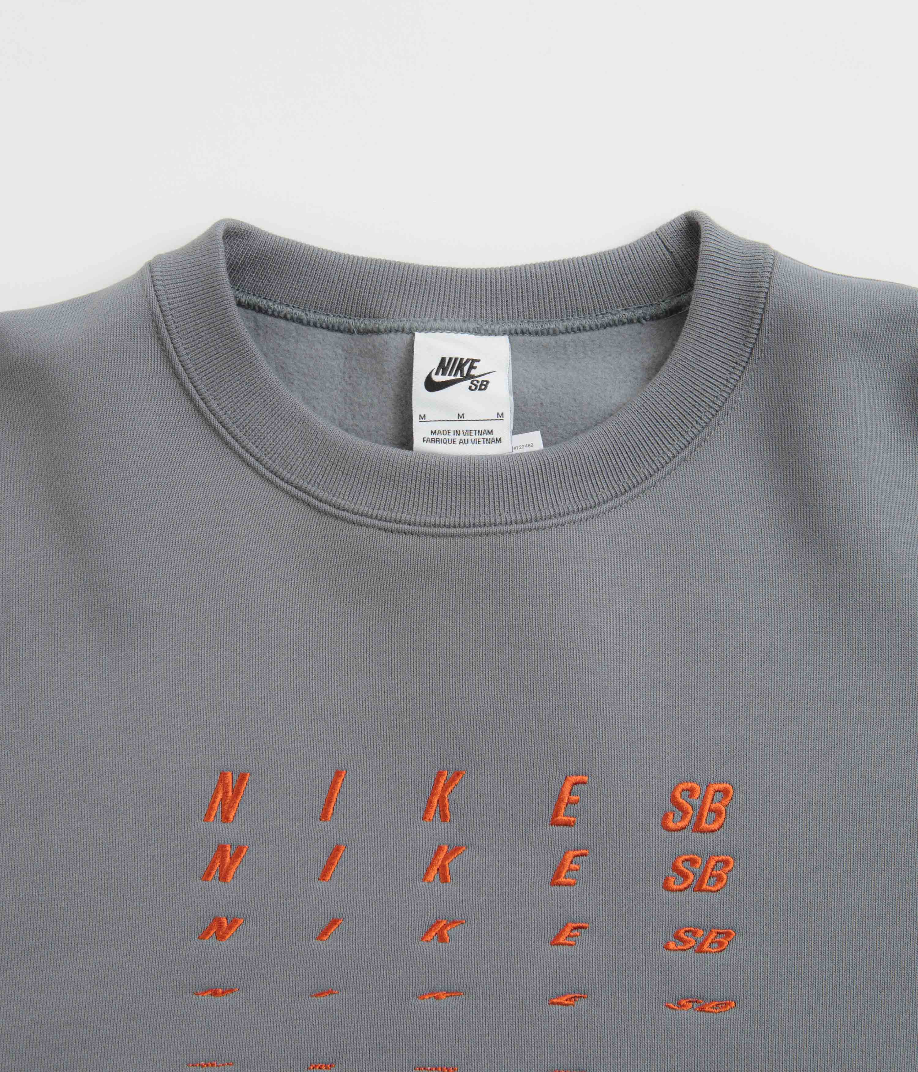 Nike SB Fade Crewneck Sweatshirt - Smoke Grey