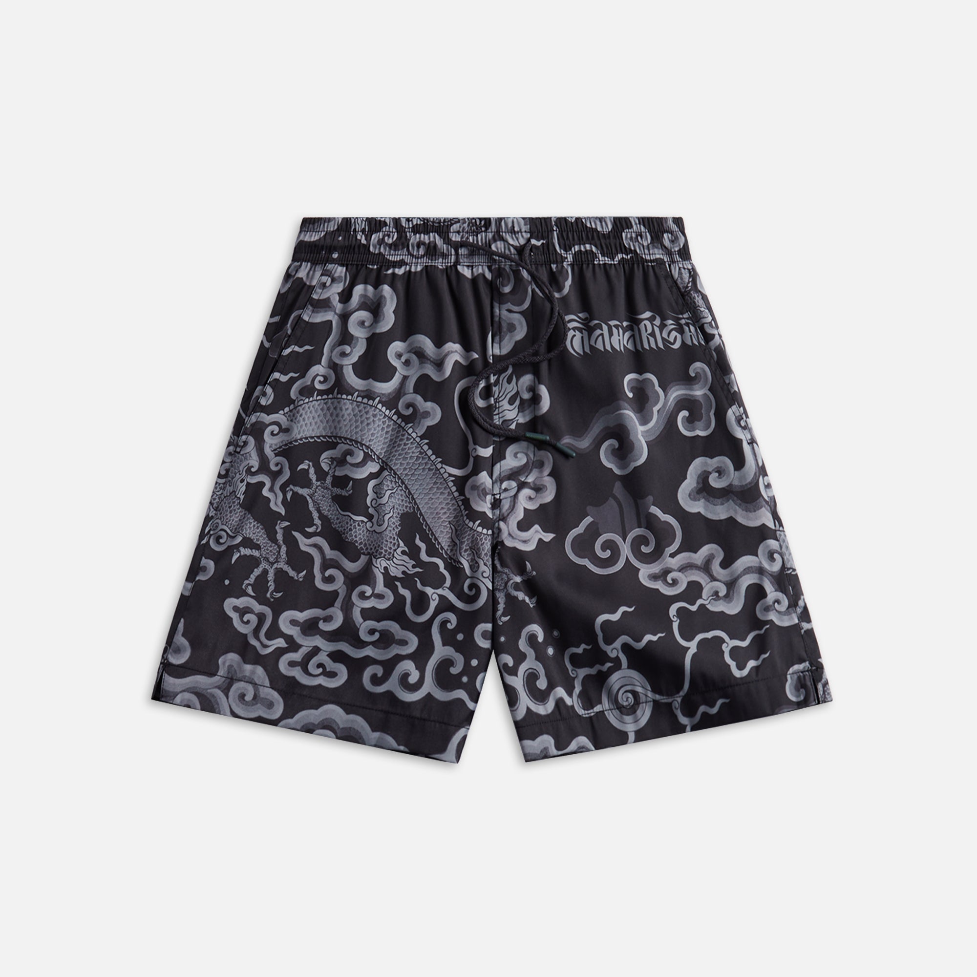 Maharishi Cloud Dragon Swim Shorts - Black