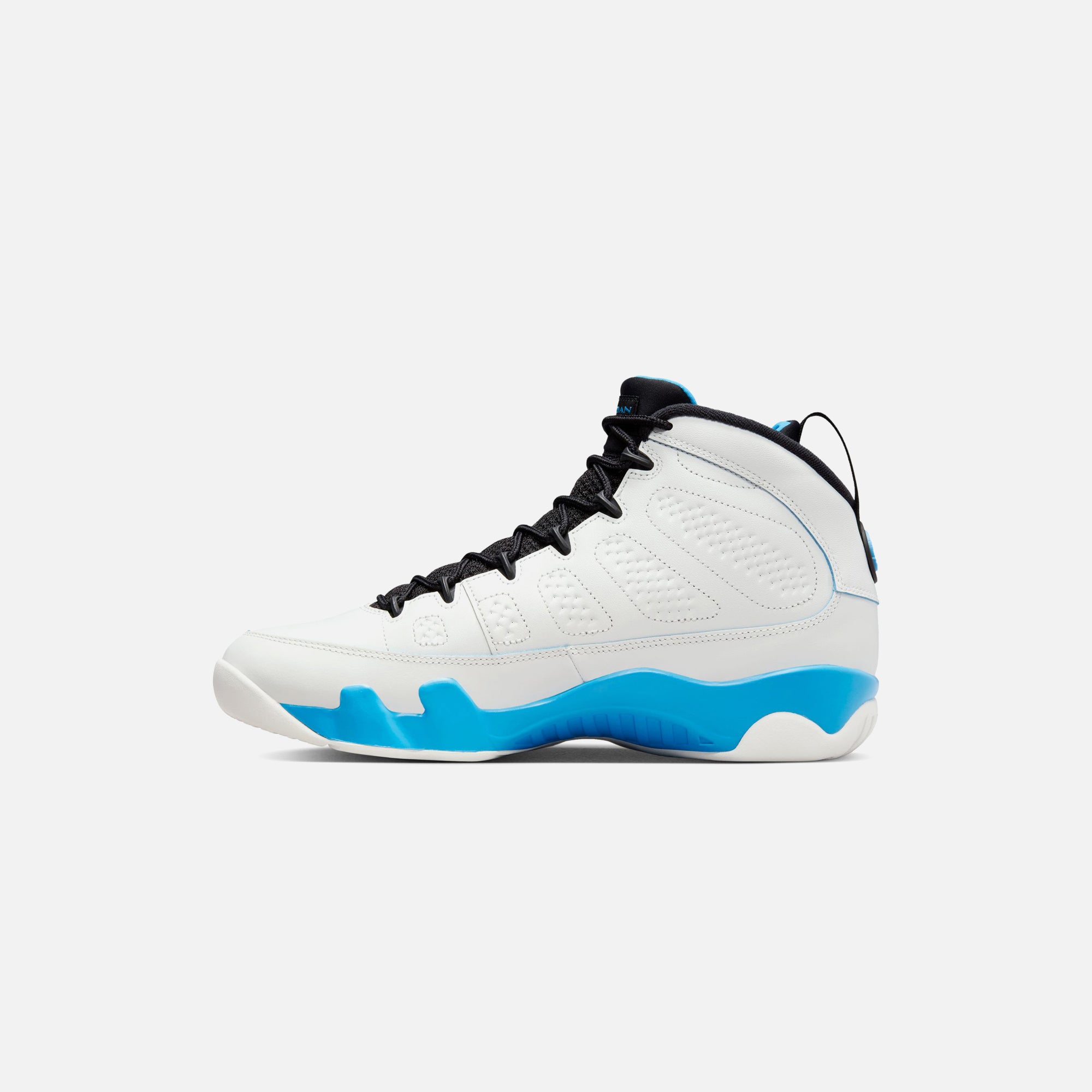 Nike Air Jordan 9 Retro - Summit White / Black / Dark Powder Blue