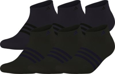 adidas Men's Superlite 3.0 6-Pack Low Cut Socks