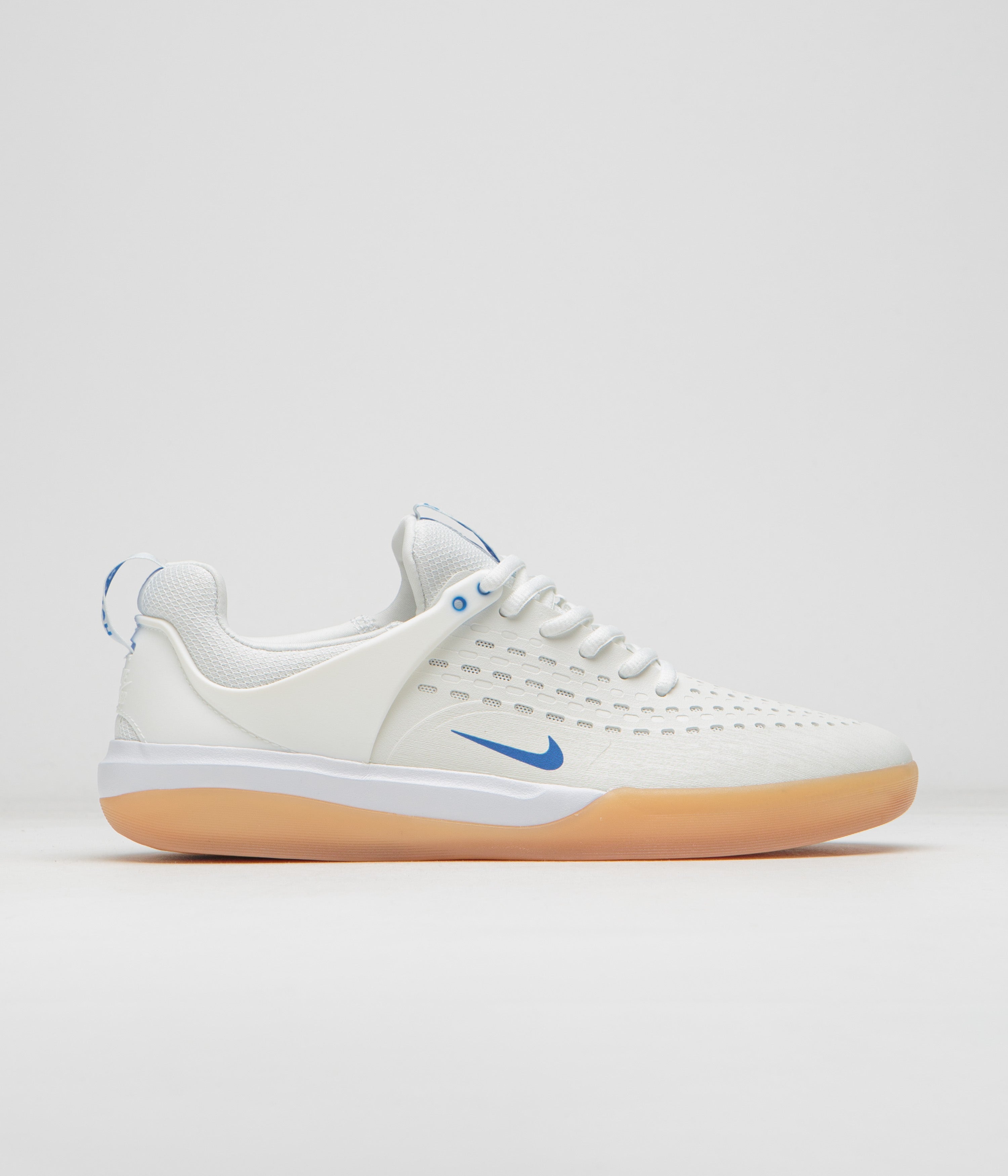 Nike SB Nyjah 3 Shoes - Summit White / Photo Blue - Summit White