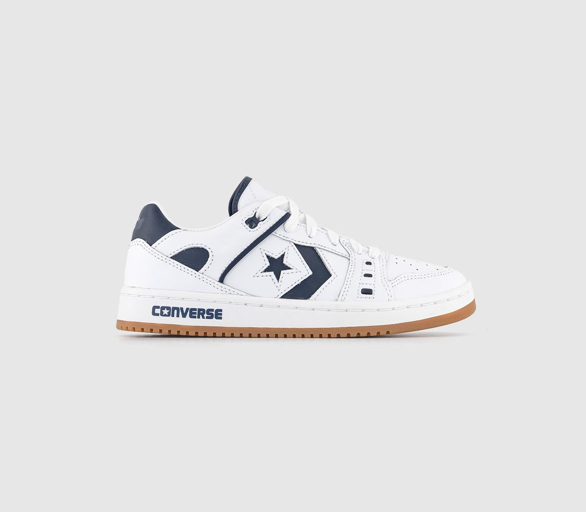 Mens Converse As1 Pro White Navy Gum Trainers