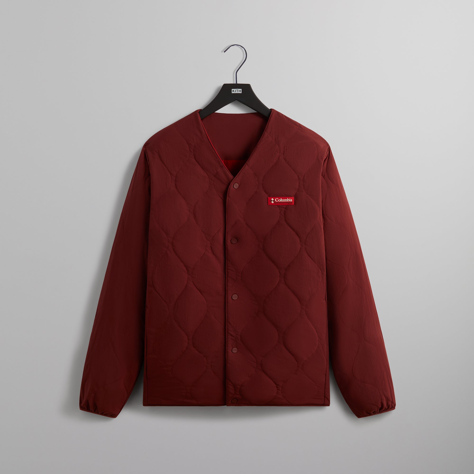 Kith for Columbia Patchwork Liner - Red Velvet