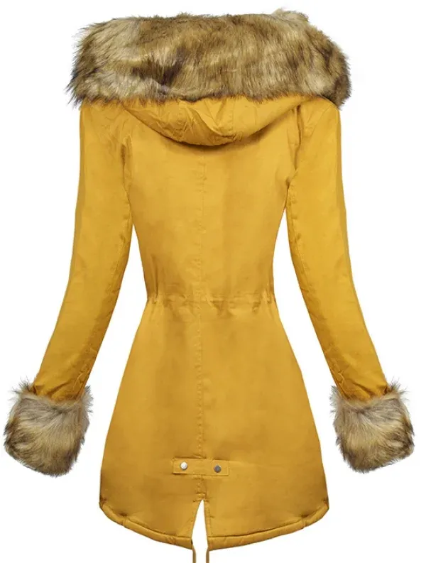 PARKA JACKET ELORA yellow