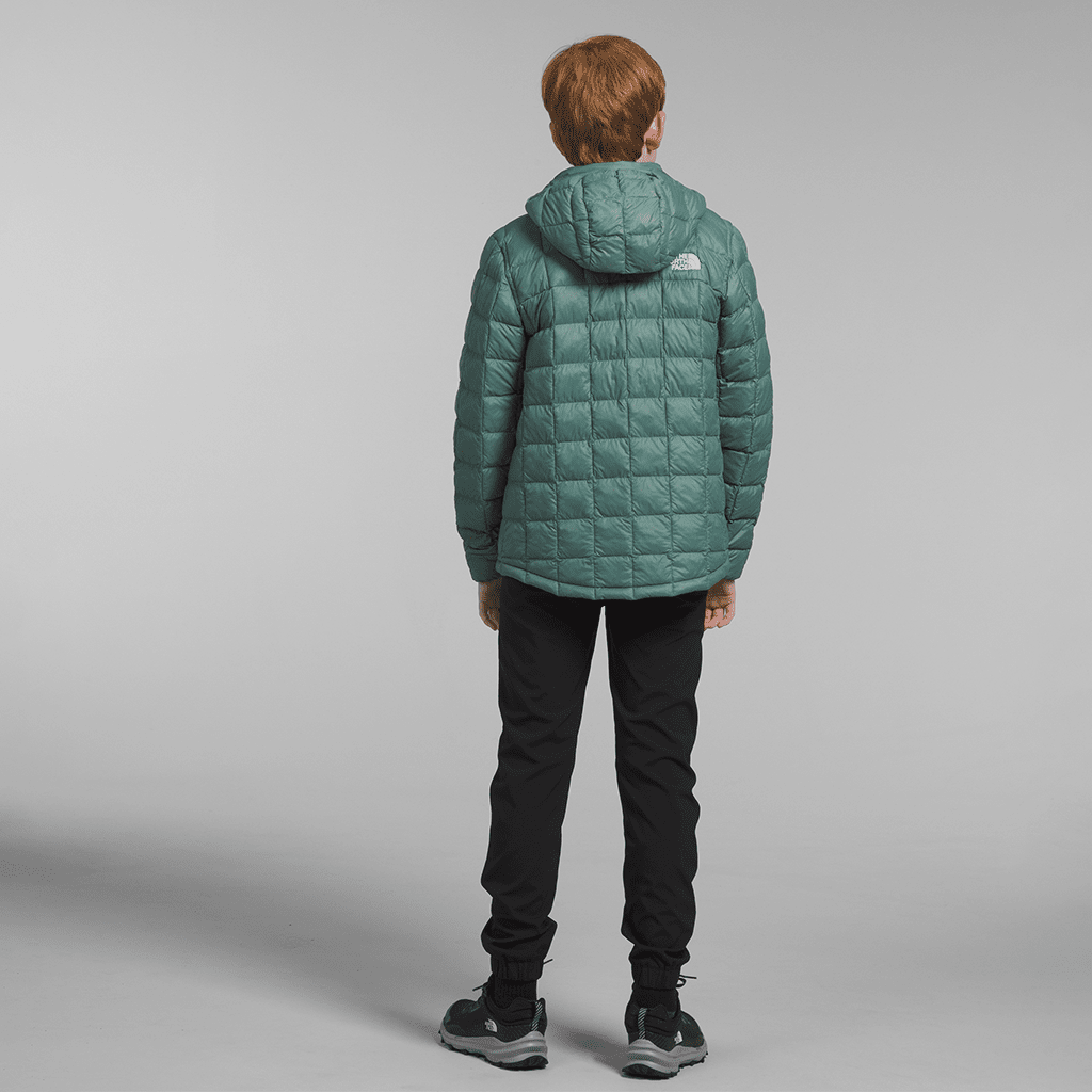 ThermoBall™ hooded kids' jacket - Dark sage