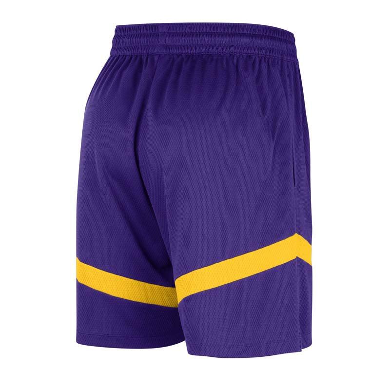 Los Angeles Lakers MNK Dri-Fit Prac Icon+ 8inch Shorts ' Purple'