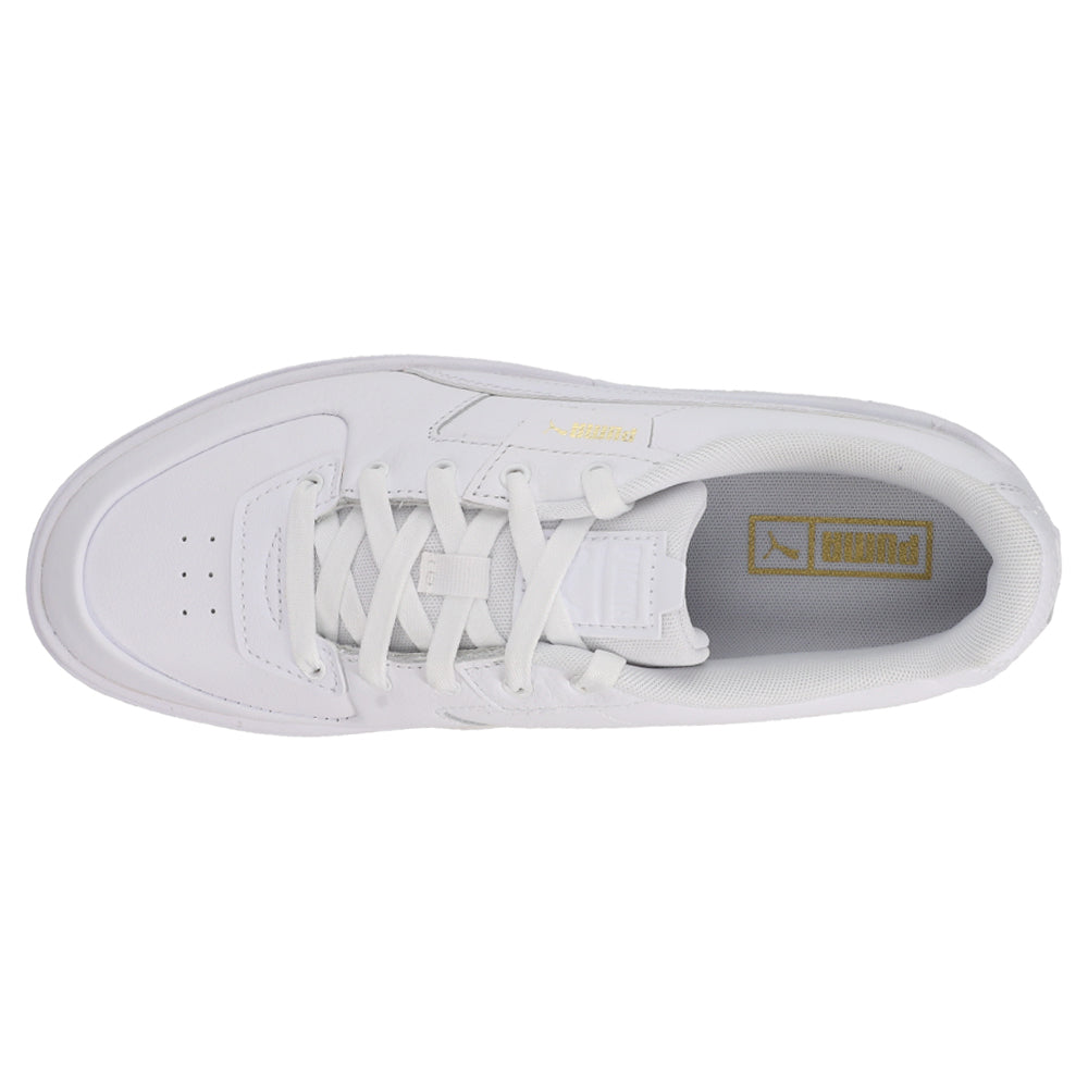 Cali Dream Lth Perforated Platform Sneakers