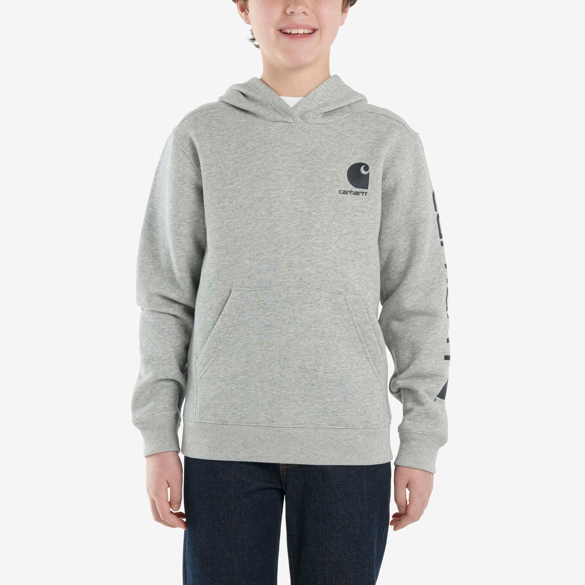 Carhartt Kid's Long Sleeve Graphic Hooded Sweatshirt