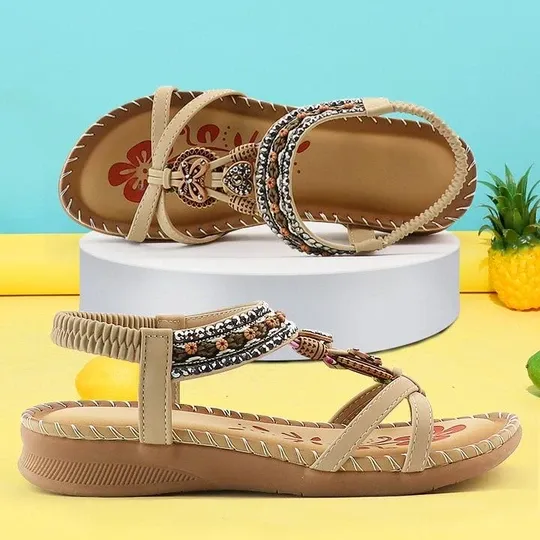 Bohemian Style Soft Footbed Sandal