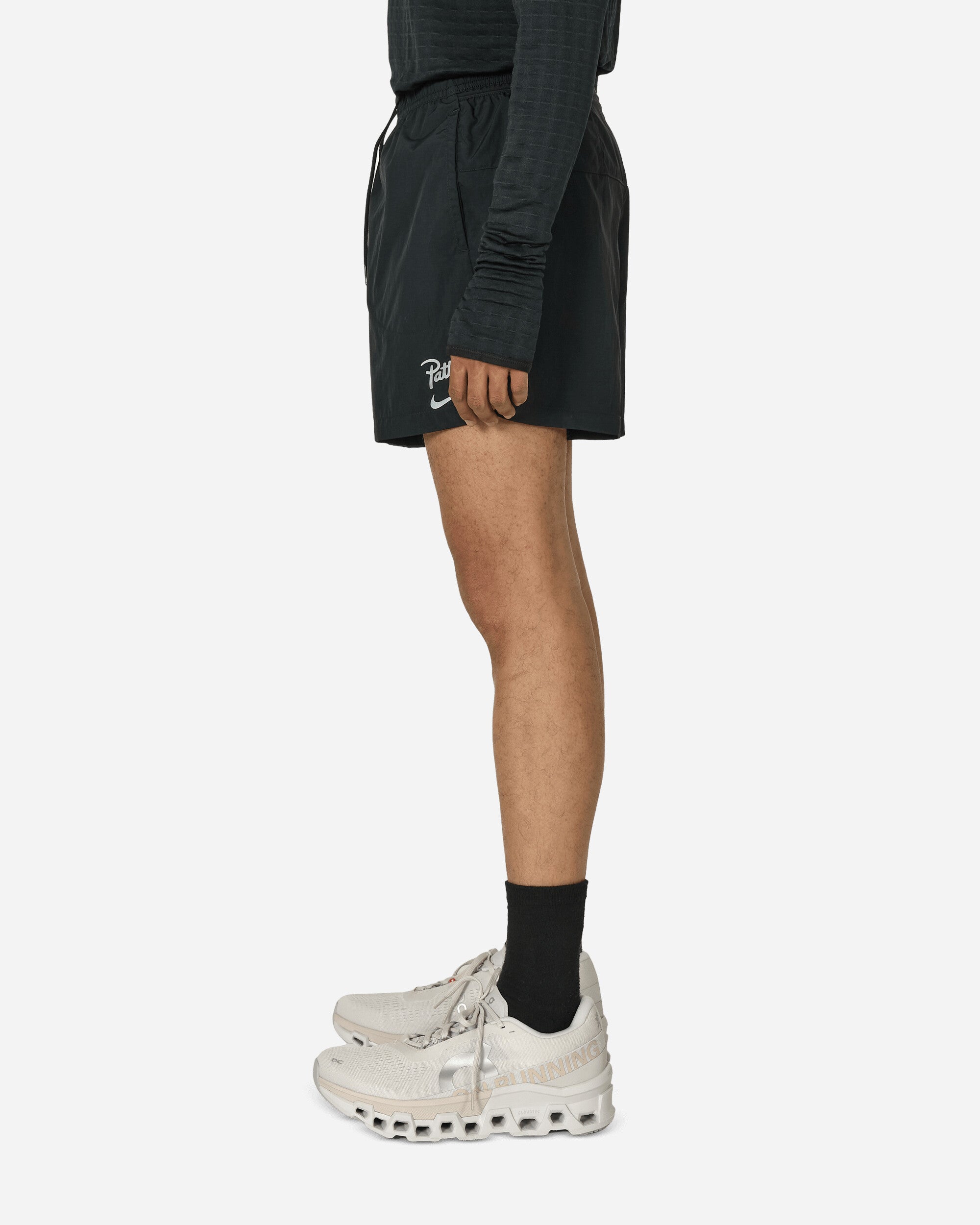 Patta Running Team Shorts Black