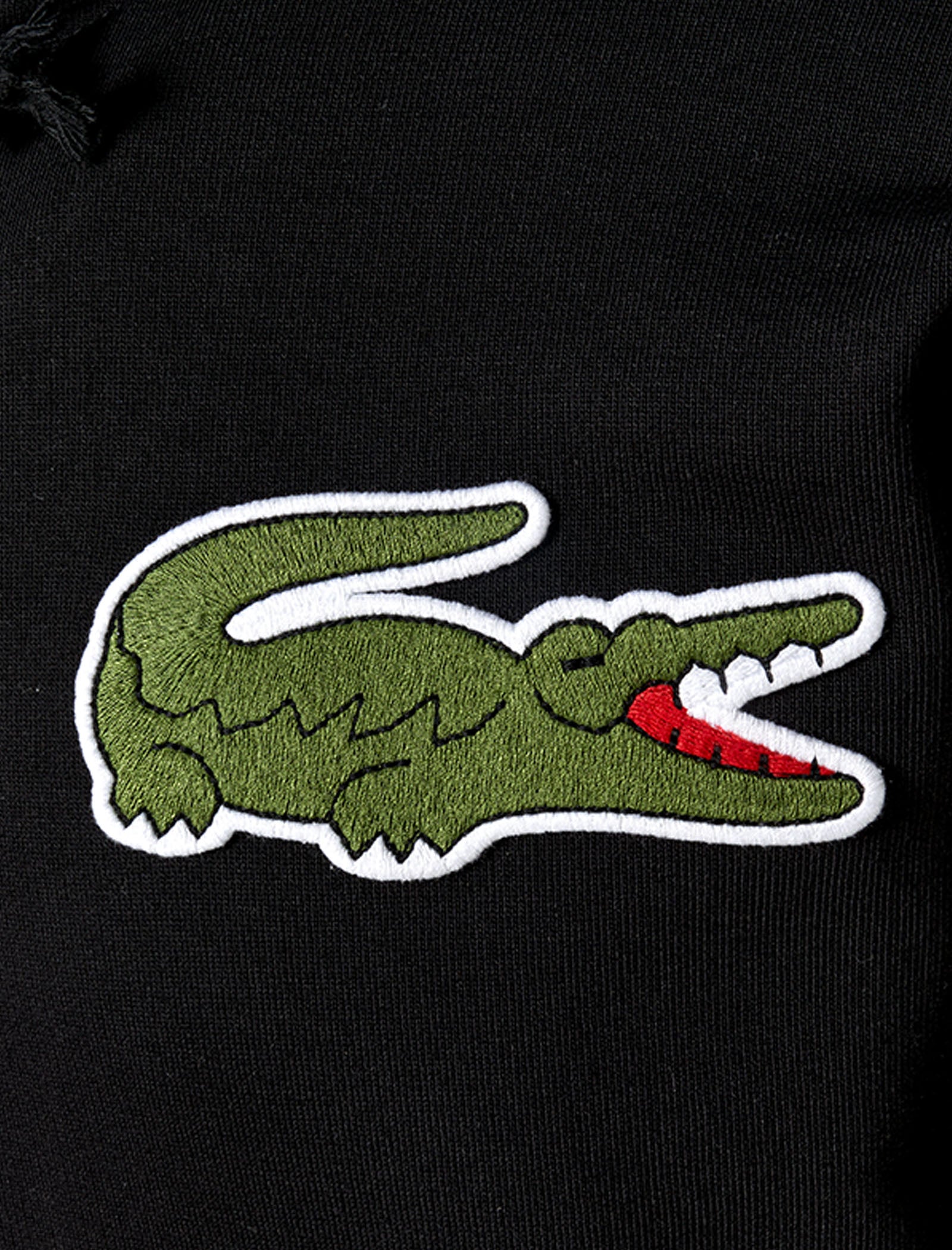 LACOSTE KNIT HOODIE