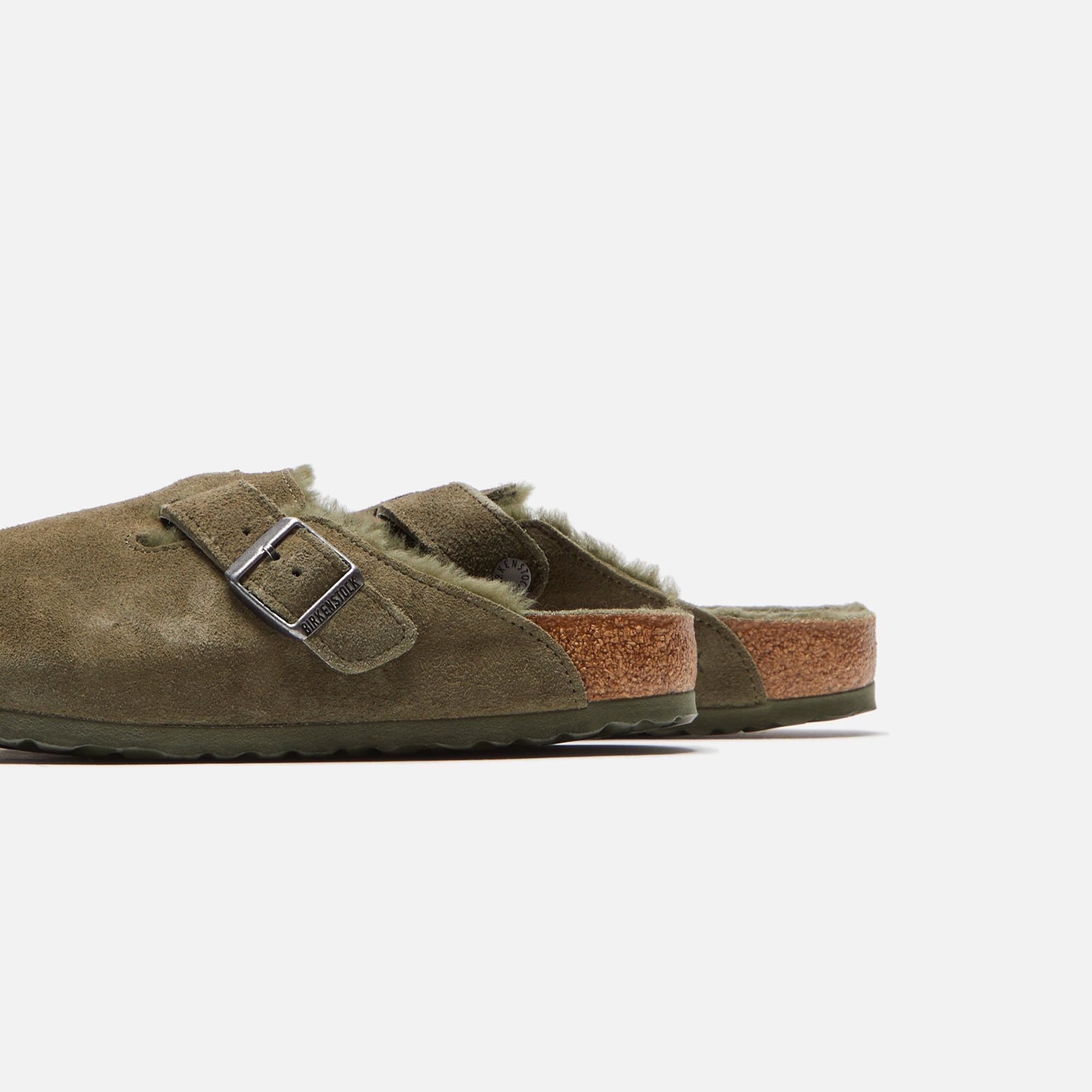 Birkenstock Boston Shearling - Thyme