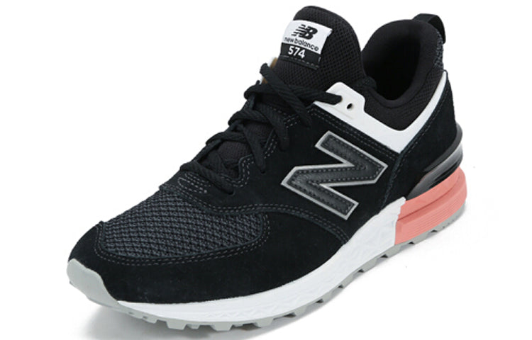 New Balance 574 Series Black Pink MS574STK