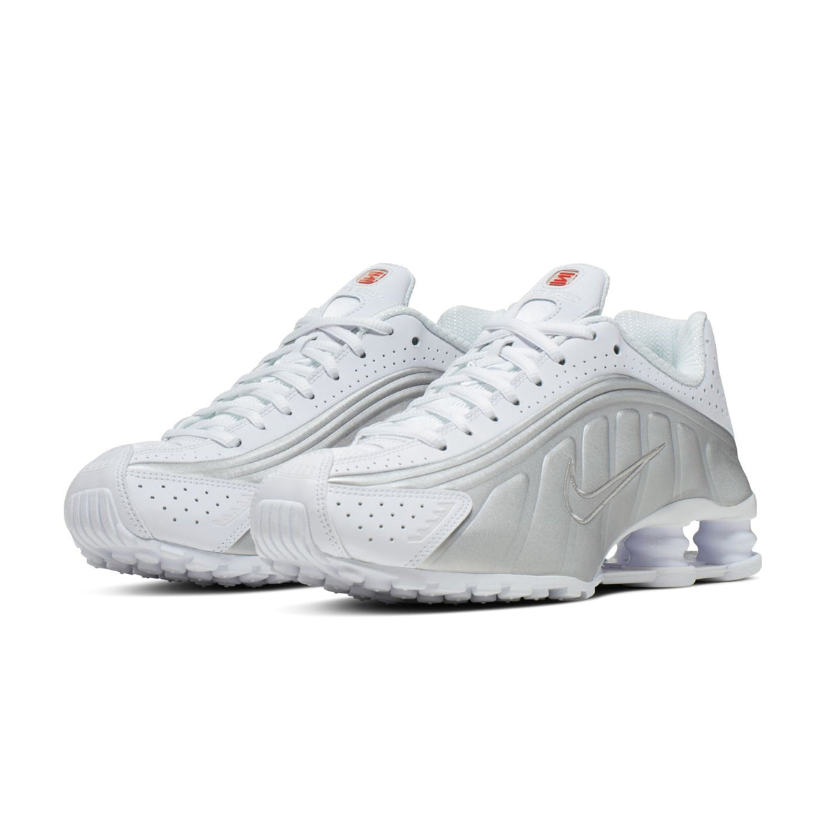 Wmns Shox R4 'White Metallic'