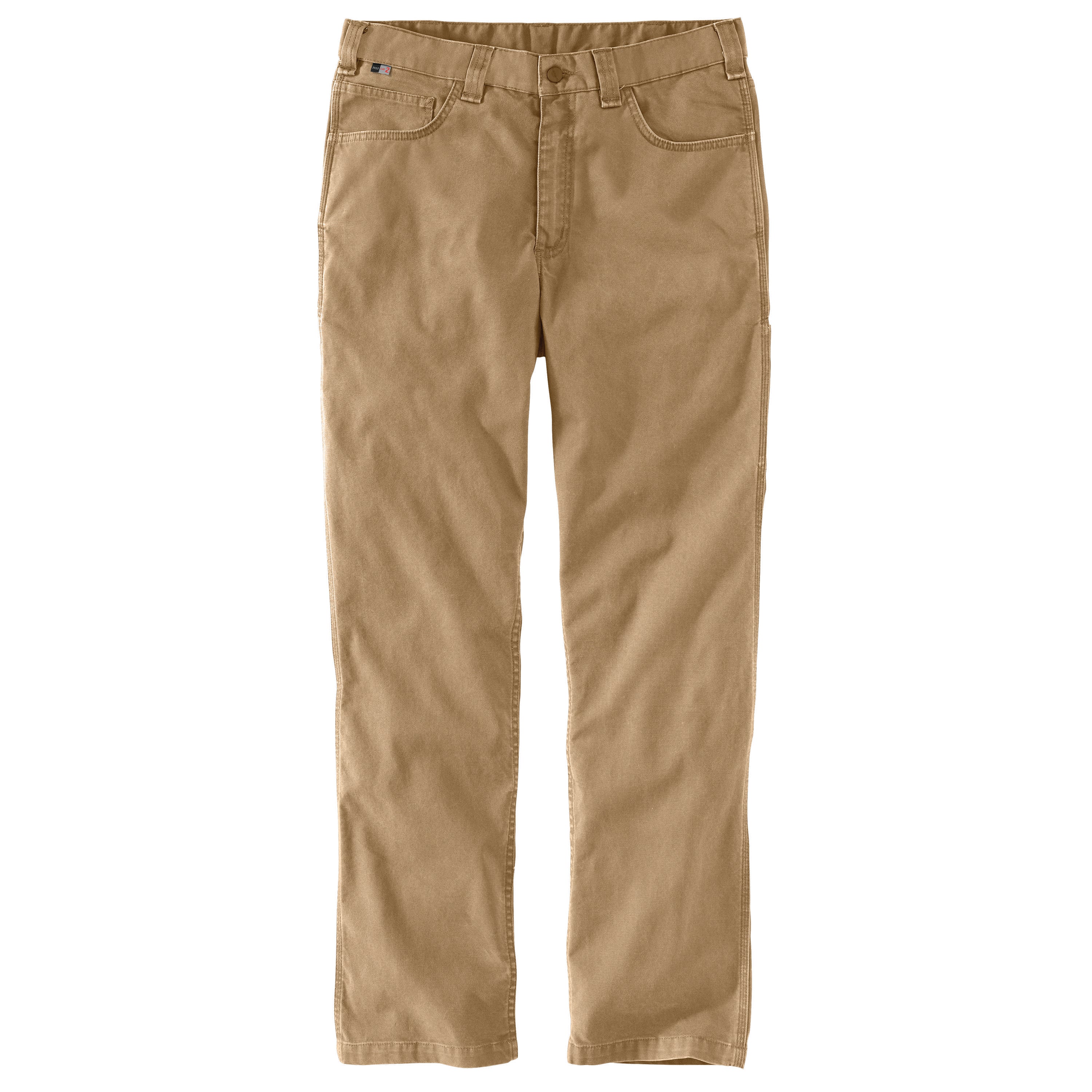 Carhartt Men's Flame Resistant Rugged Flex® Relaxed Fit Canvas 5-Pocket Pant_Dark Khaki