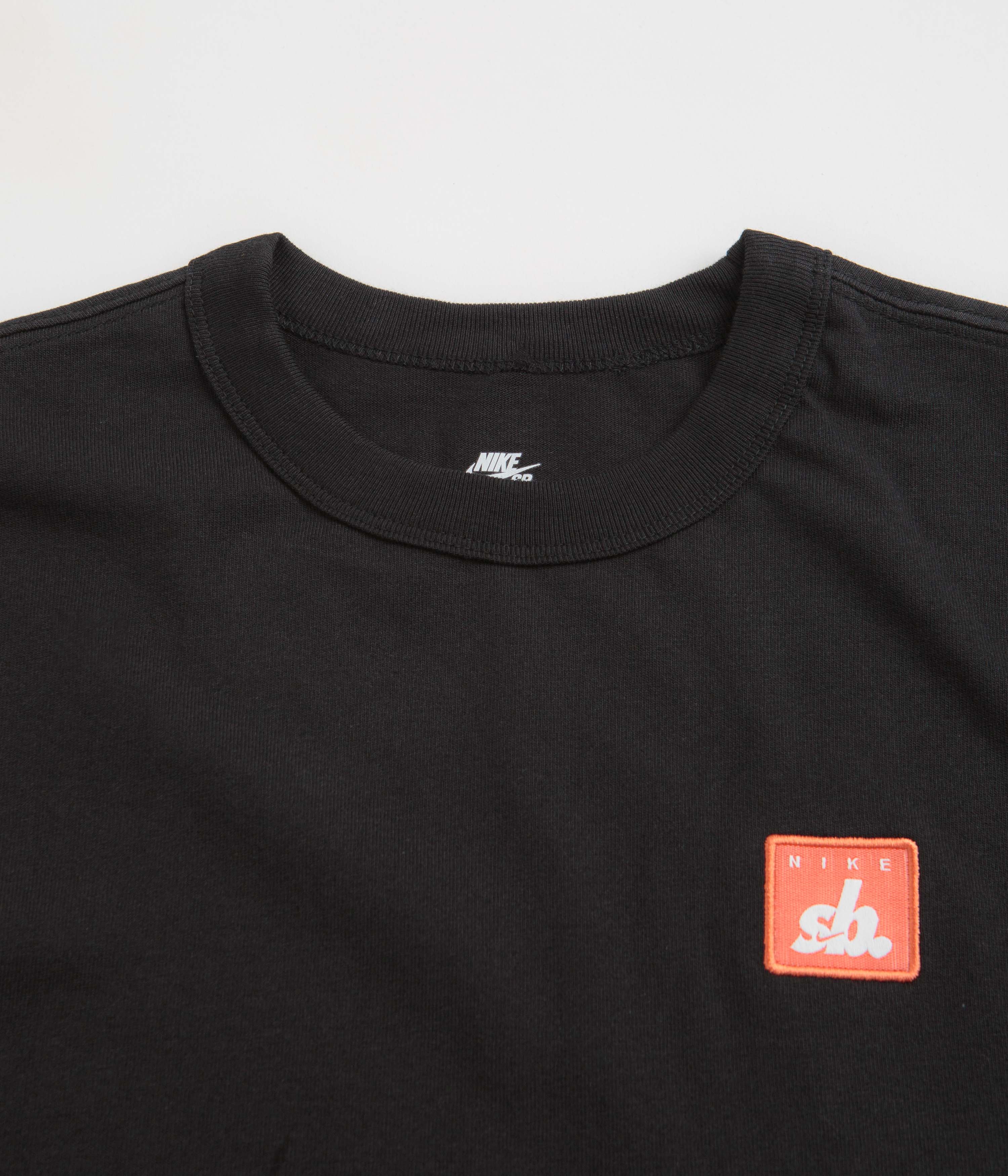 Nike SB Patch Logo T-Shirt - Black