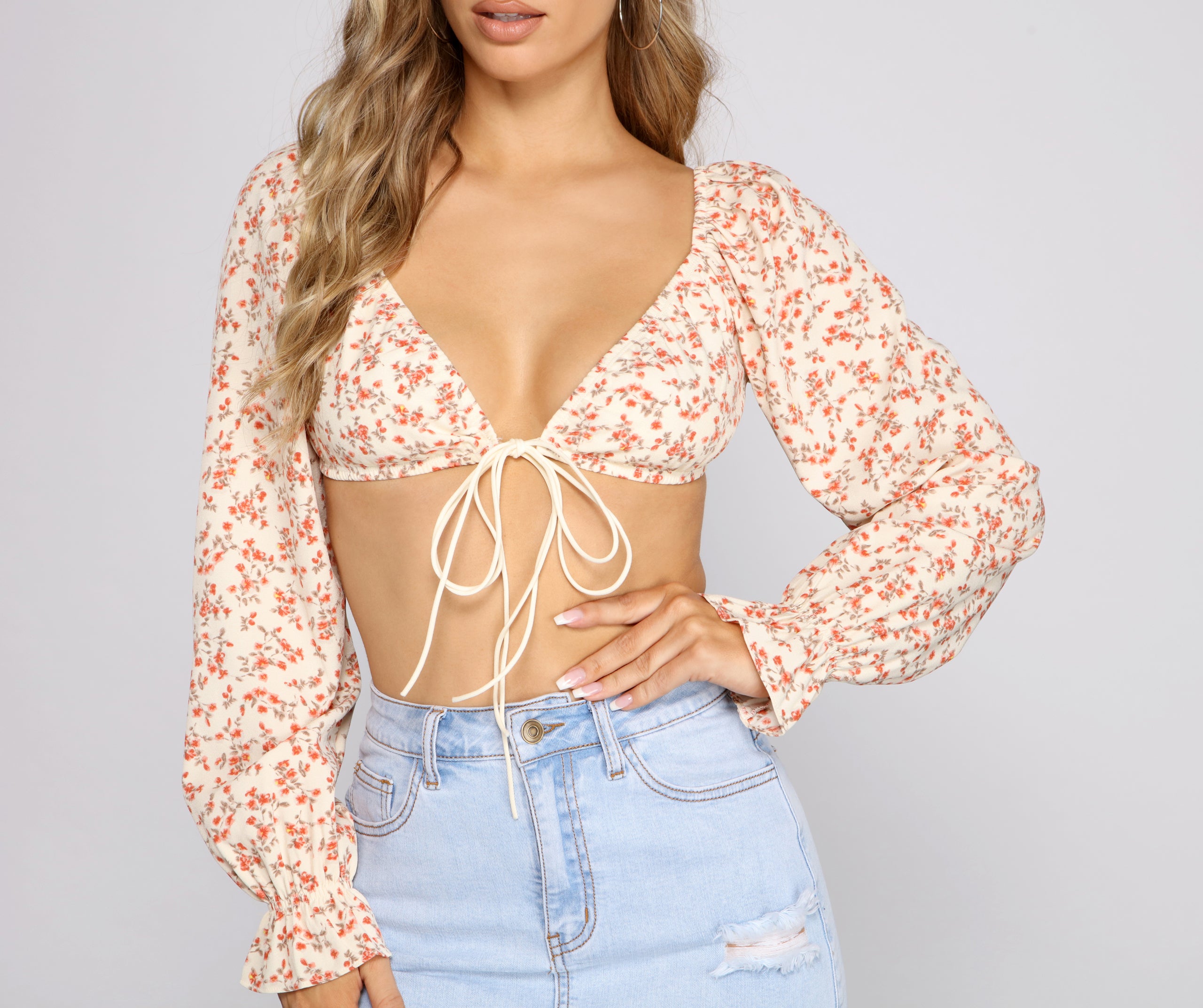 Such A Sweetheart Crop Top
